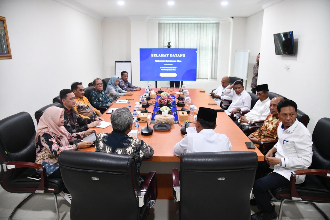 Gubernur Ansar Bahas Penguatan Tata Kelola dan Pengawasan Pembangunan Bersama BPKP Kepri