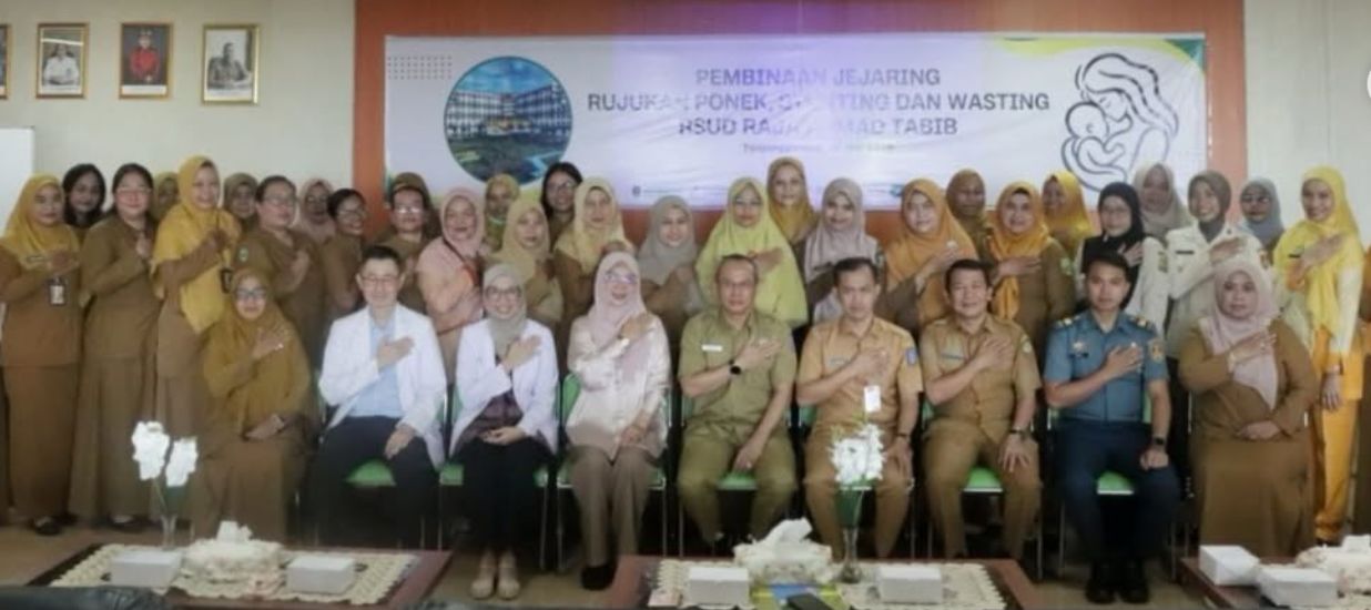 Pembinaan Jejaring Rujukan, Stunting dan Wasting RSUD Raja Ahmad tabib