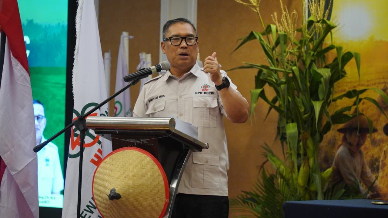 Wagub Nyanyang Ajak HKTI Perkuat Sinergi Bangun Pertanian Modern di Kepri