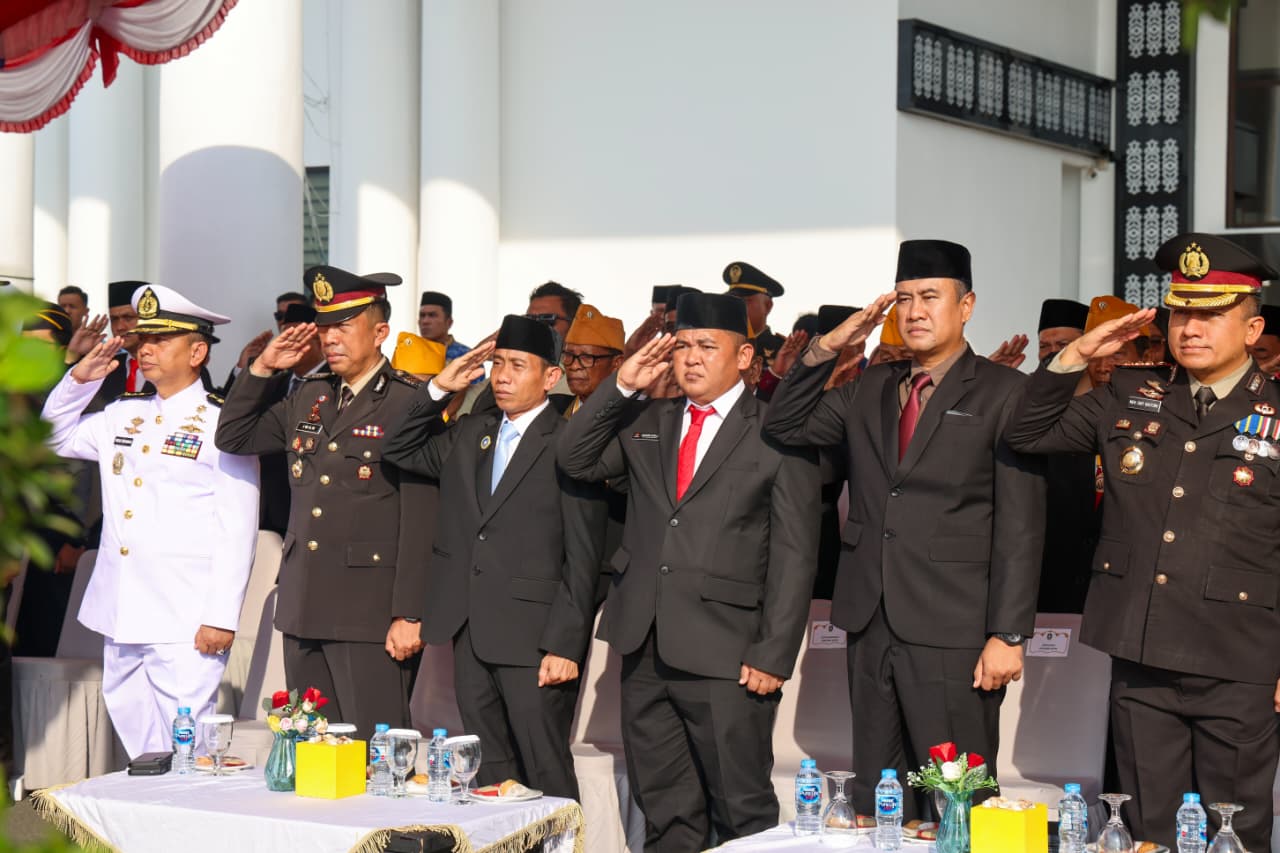 Wagub Nyanyang Pimpin Upacara Hari Lahir Pancasila 2026, Tegaskan Pancasila Fondasi Persatuan dan Perdamaian Dunia
