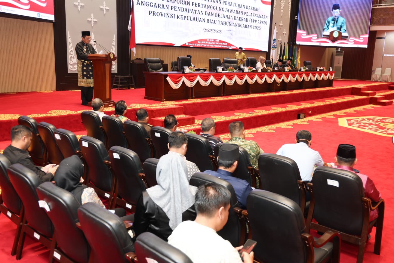 Gubernur Ansar Sampaikan Ranperda Pertanggungjawaban APBD 2025, Tegaskan Komitmen Transparansi dan Akuntabilitas