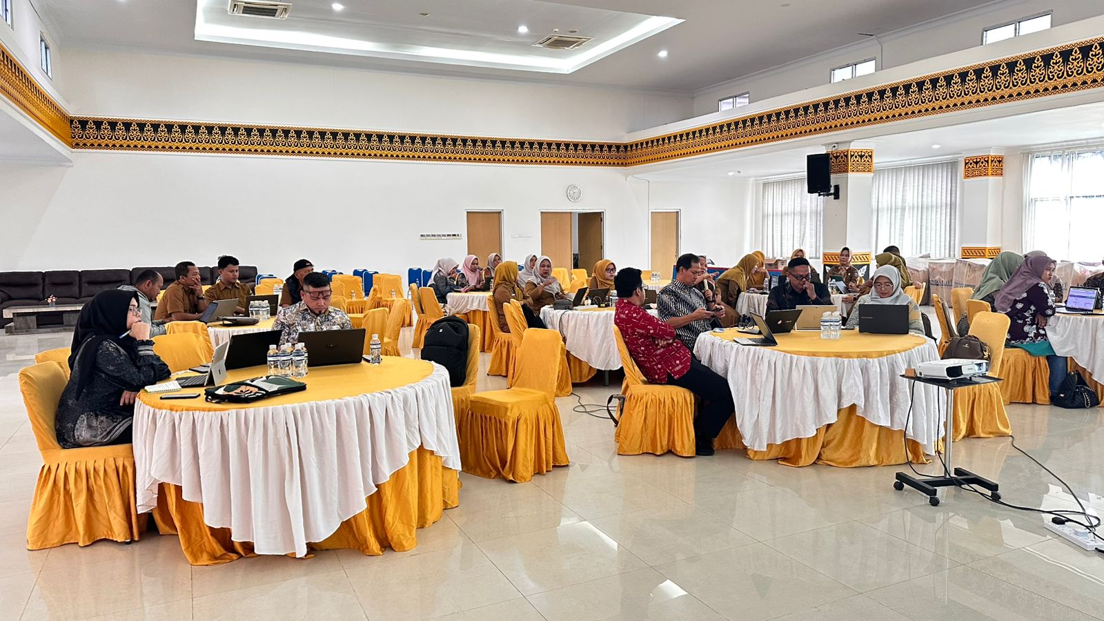 Biro Ekbang Kepri Ikuti Koordinasi Percepatan Penilaian Mandiri Maturitas SPIP di BPKP