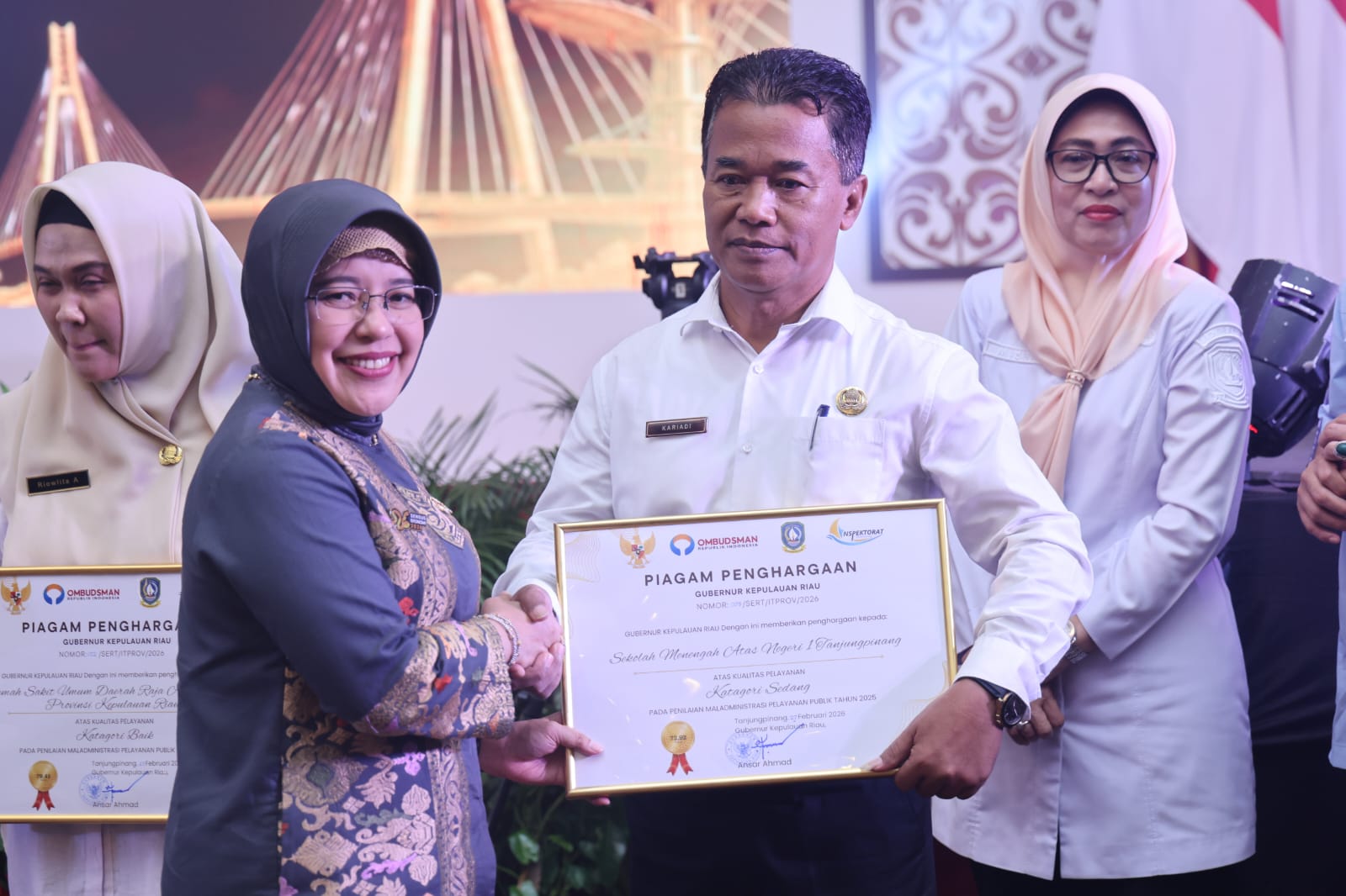 Gubernur Ansar dan Kepala BPS RI Canangkan Sensus Ekonomi 2026 di Kepri