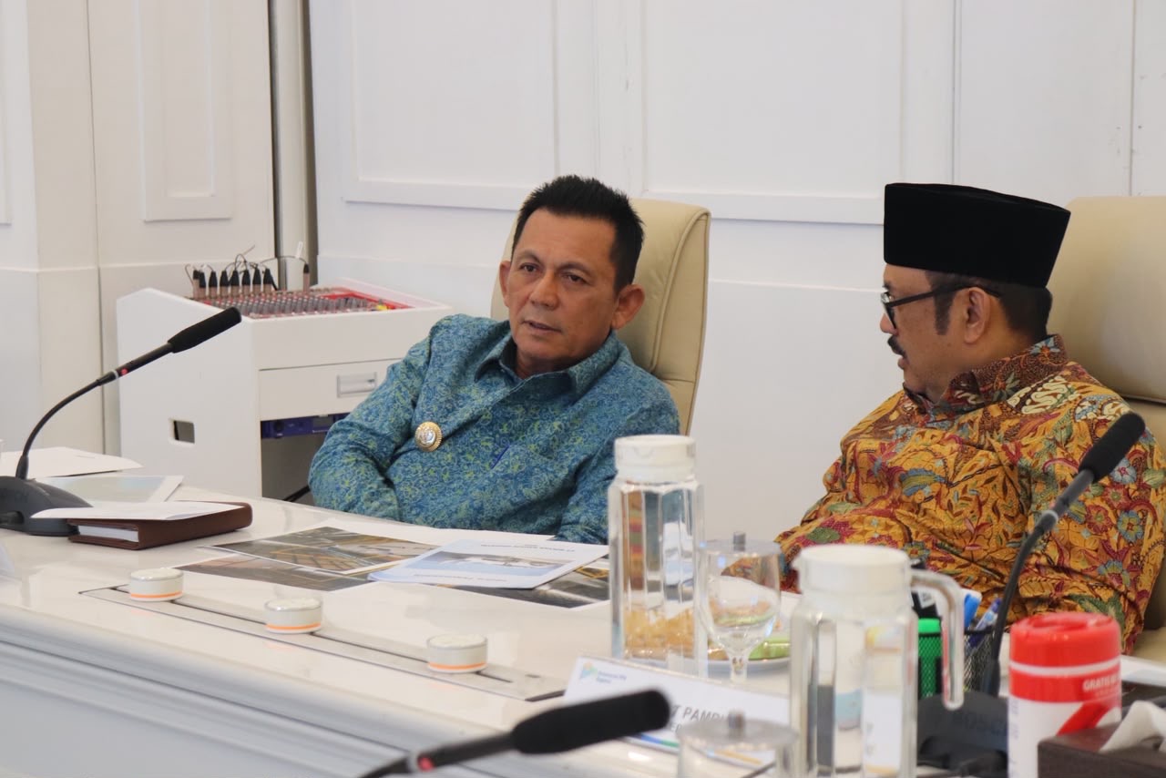 Audiensi dengan Menteri Bappenas, Gubernur Ansar Dorong Percepatan Penataan Kawasan Pulau Penyengat