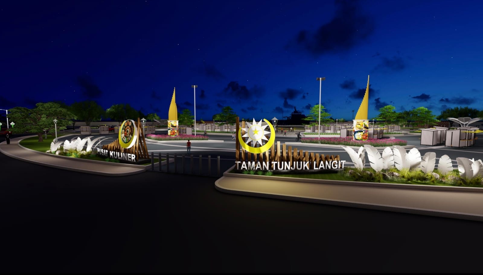 Kawasan Taman Gurindam 12 Kembali Ditata, Sebagai Pusat UMKM sekaligus Menampilkan Wajah Baru Ibukota Kepulauan Riau