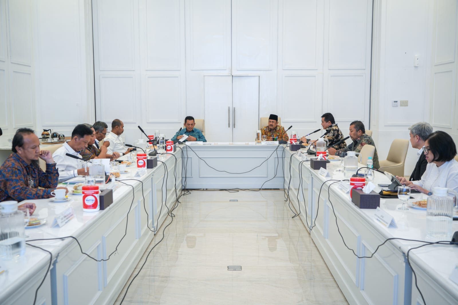 Gubernur Ansar Paparkan Penataan Infrastruktur Kawasan Pulau Penyengat di Tiga Kementrian