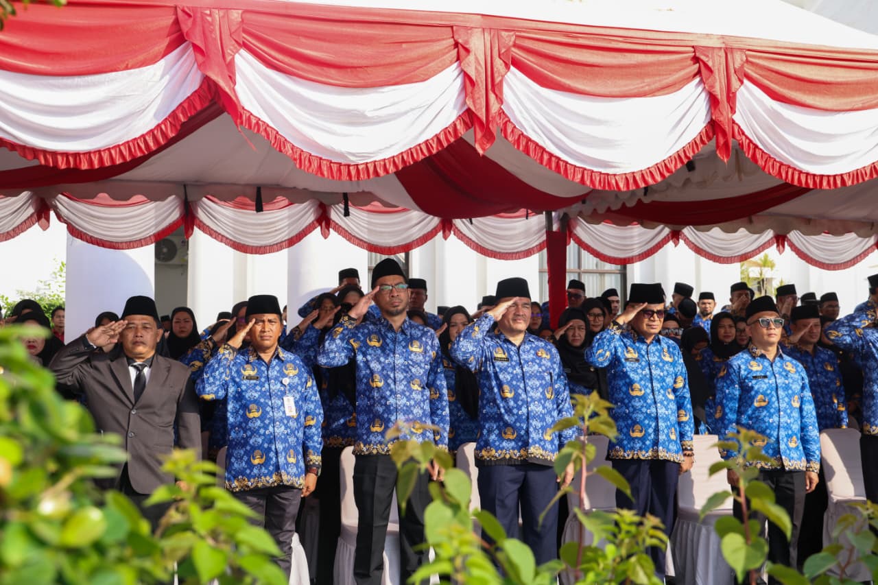 Wagub Nyanyang Pimpin Upacara Hari Lahir Pancasila 2026, Tegaskan Pancasila Fondasi Persatuan dan Perdamaian Dunia