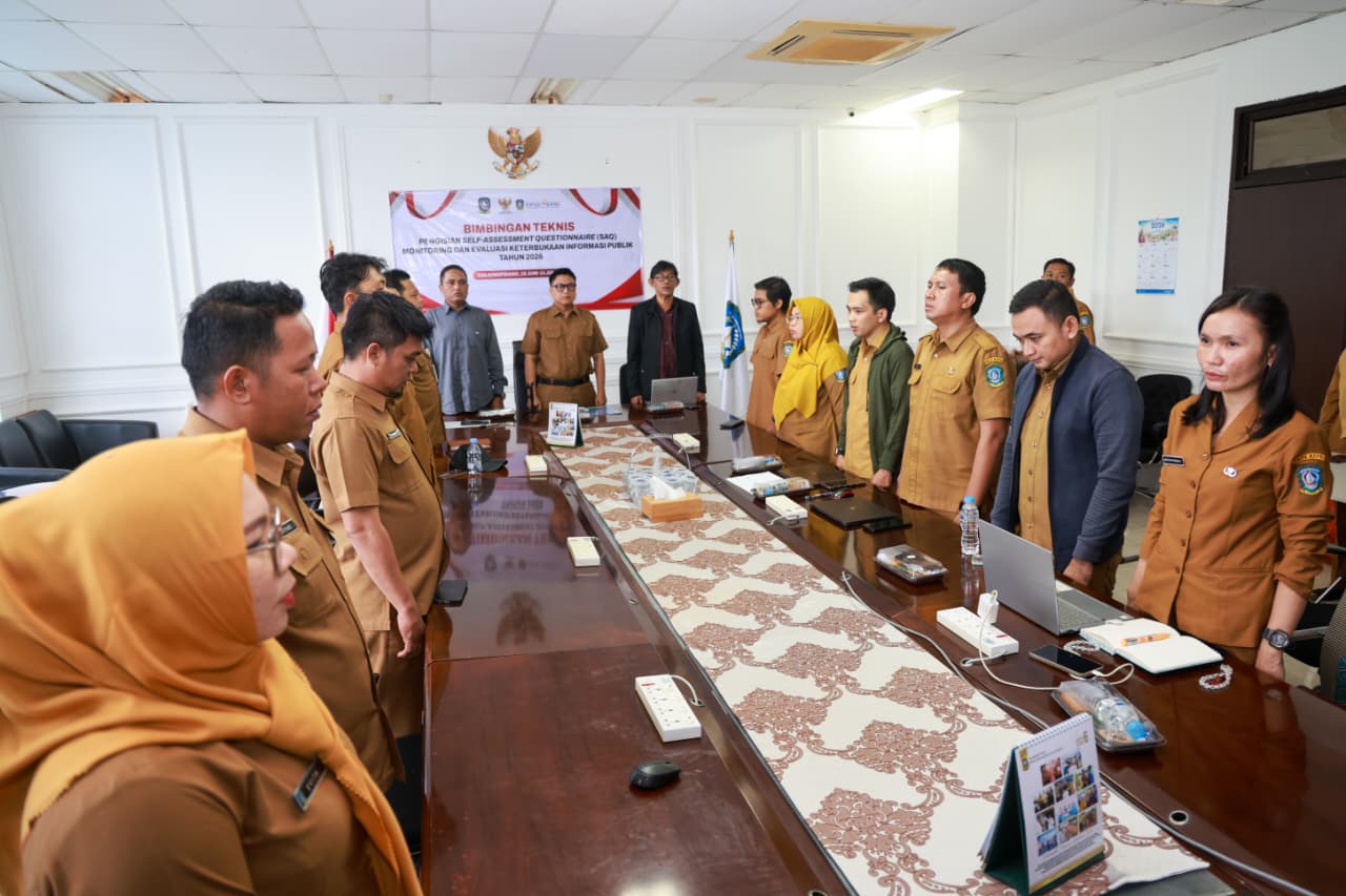Kadis Kominfo Kepri Buka Bimtek SAQ Monev 2026, Siapkan 43 OPD Raih Predikat Informatif