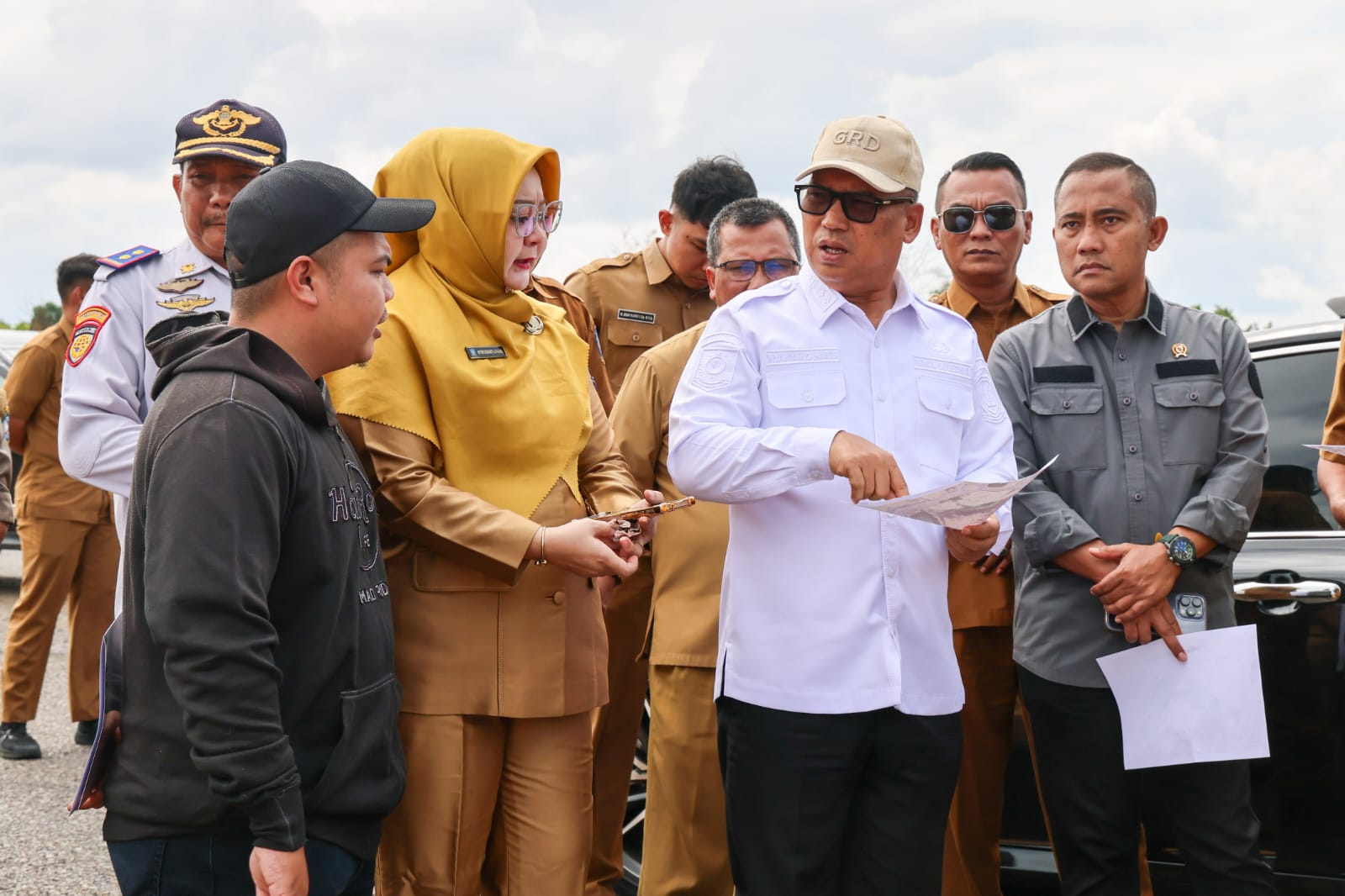 Wagub Kepri dan Kepala BNPT RI Tinjau Calon Lokasi Sekolah Rakyat di Dompak
