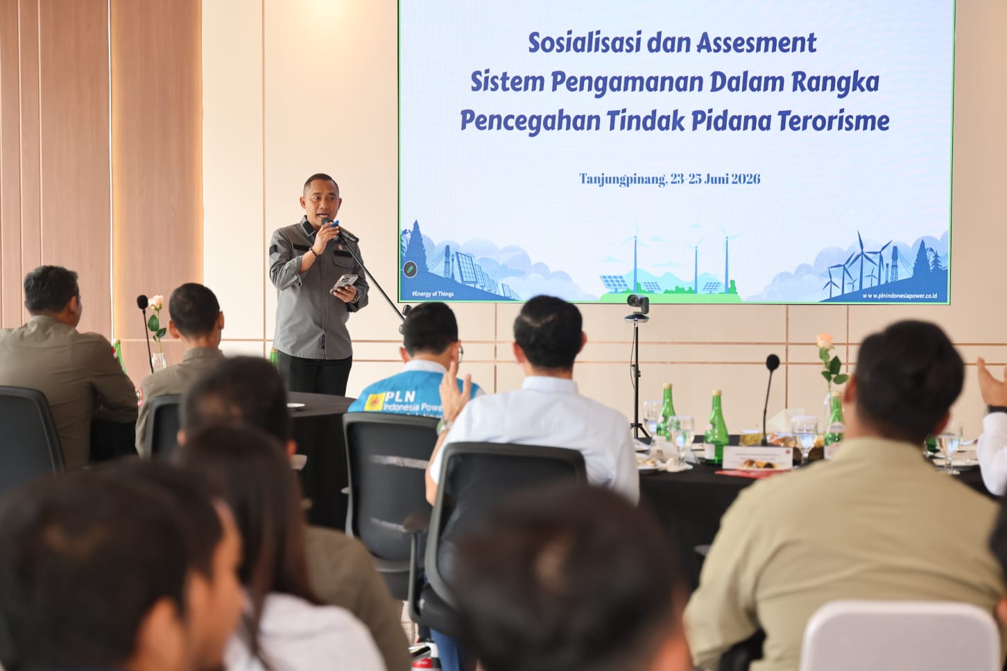 BNPT Dukung Penguatan Sistem Keamanan Pembangkit Listrik di Kepri, Wagub Nyanyang: Objek Vital Nasional Harus Terlindungi dari Ancaman Terorisme