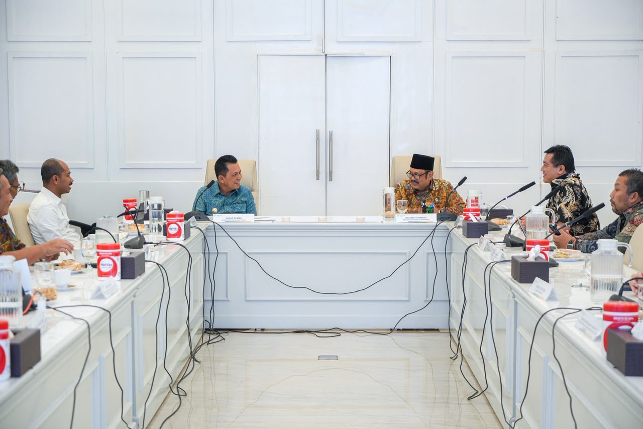 Audiensi dengan Menteri Bappenas, Gubernur Ansar Dorong Percepatan Penataan Kawasan Pulau Penyengat