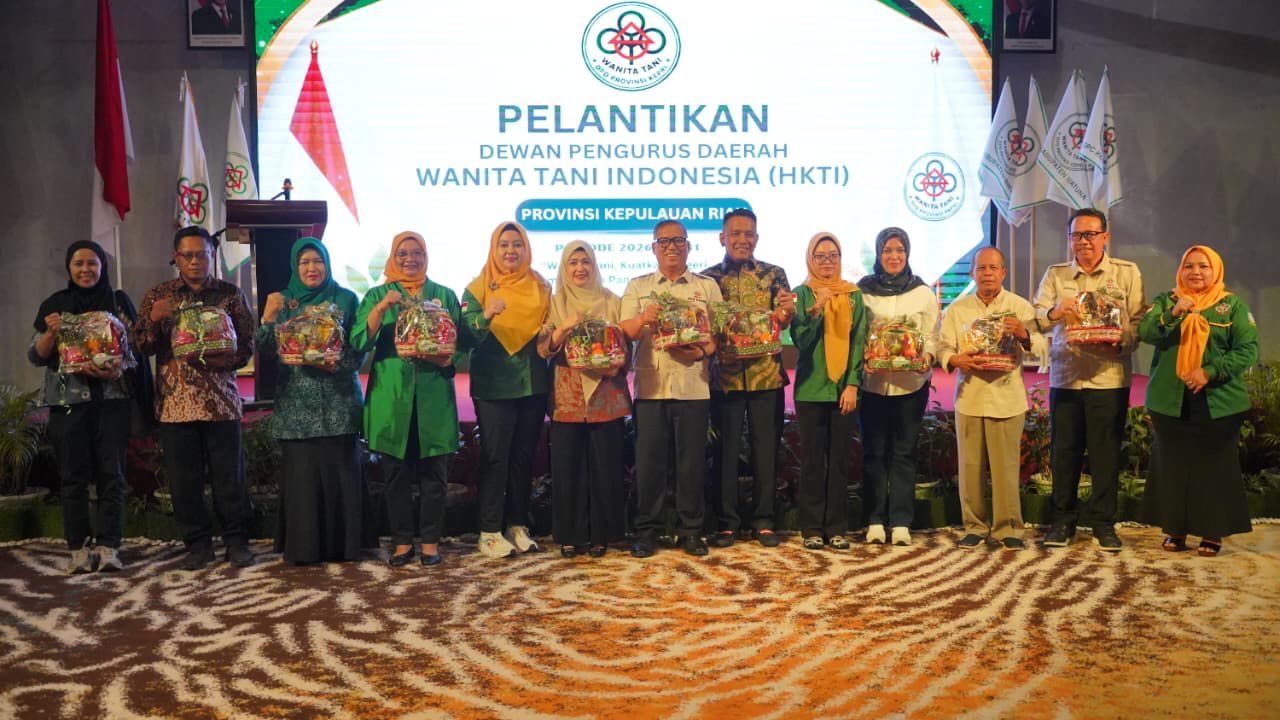 Wagub Nyanyang Berharap DPD Wanita Tani Indonesia HKTI Kepri Bergerak Membantu Mewujudkan Ketahanan Pangan di Kepulauan Riau