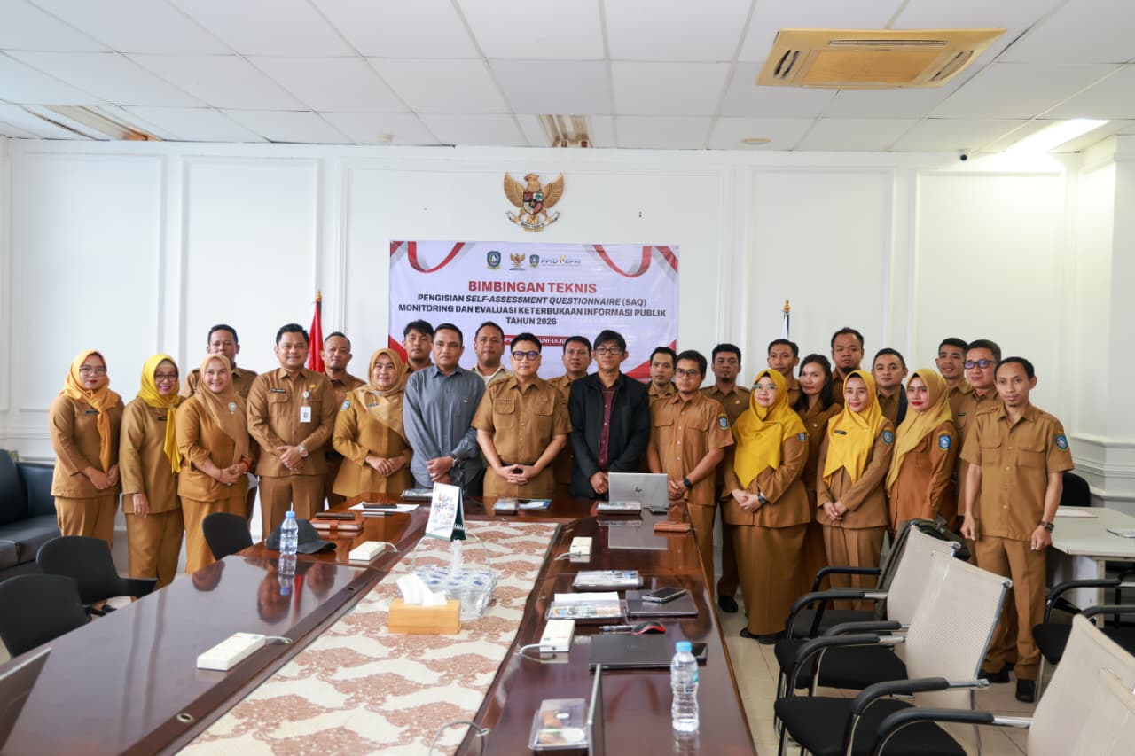 Kadis Kominfo Kepri Buka Bimtek SAQ Monev 2026, Siapkan 43 OPD Raih Predikat Informatif