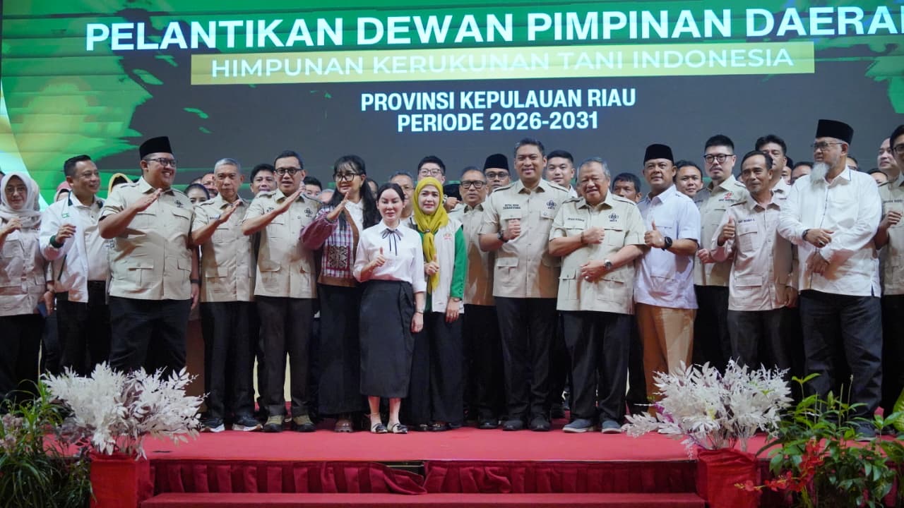 Wagub Nyanyang Dikukuhkan Sebagai Ketua DPD HKTI Provinsi Kepri
