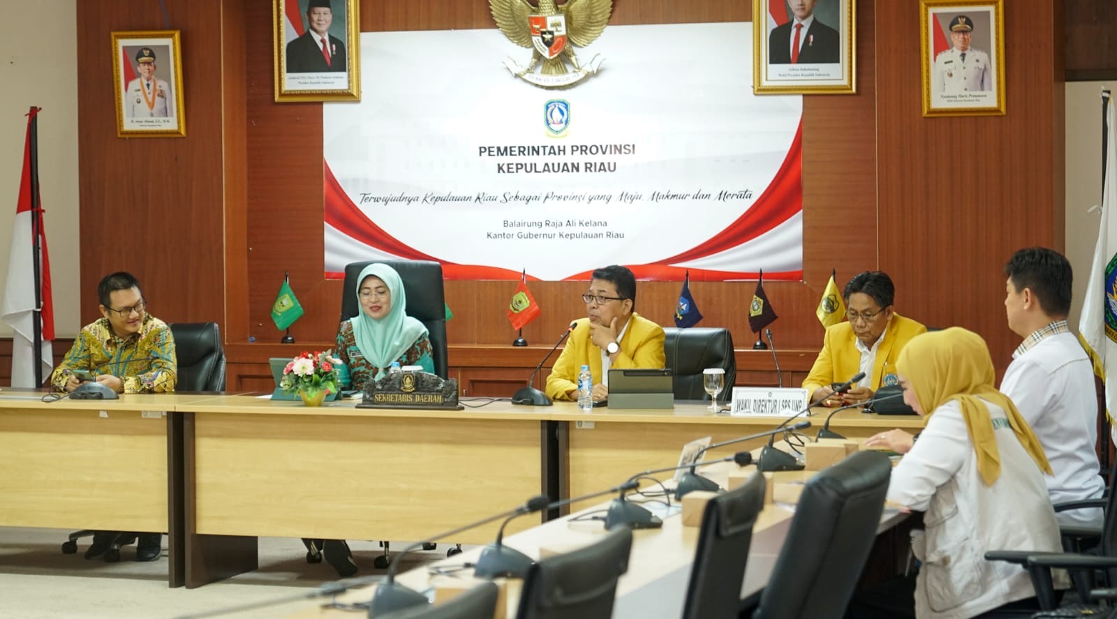Terima Kunjungan Akademik UNP, Sekda Misni Dorong Peningkatan Kualitas SDM ASN Kepri