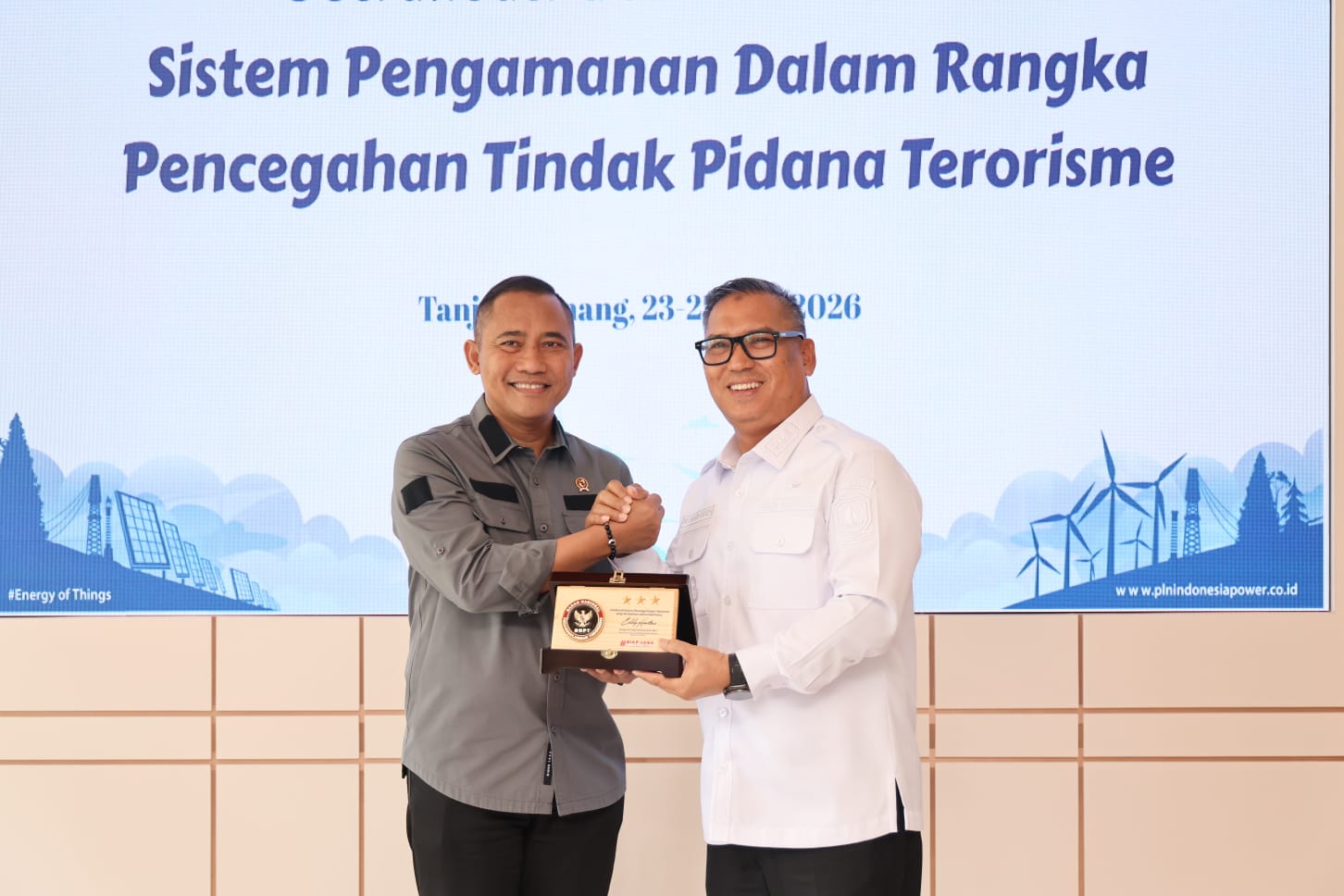 BNPT Dukung Penguatan Sistem Keamanan Pembangkit Listrik di Kepri, Wagub Nyanyang: Objek Vital Nasional Harus Terlindungi dari Ancaman Terorisme