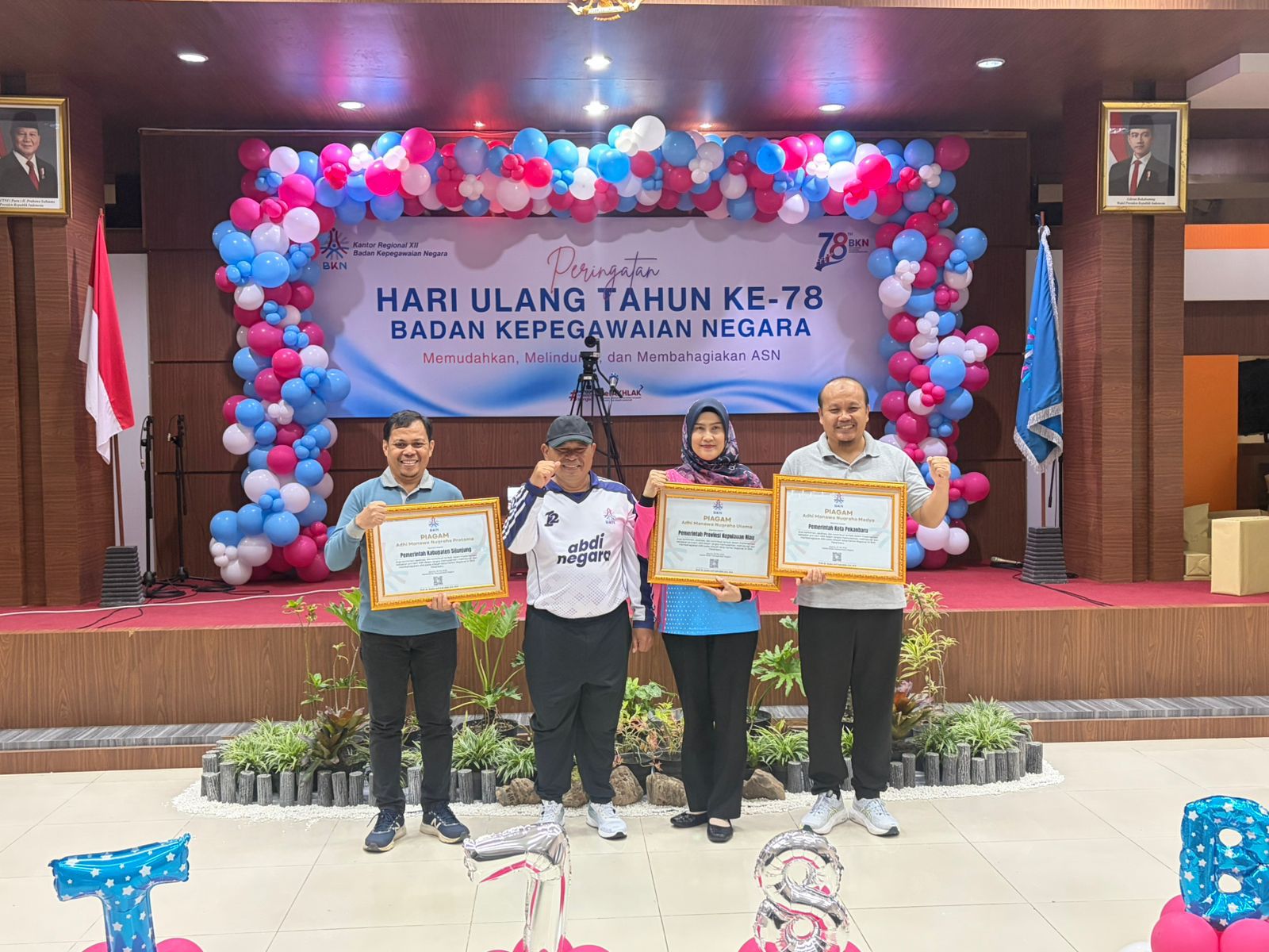 Pemprov Kepri Raih Penghargaan Adhi Manawa Nugraha Utama pada HUT ke-78 BKN
