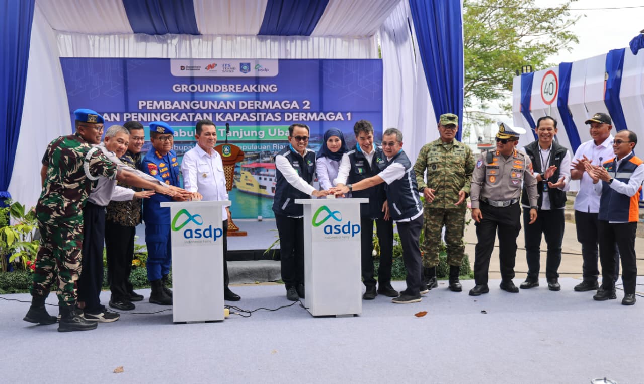 Pembangunan Dermaga II Pelabuhan ASDP Tanjunguban Dimulai, Ditarget Rampung November 2026