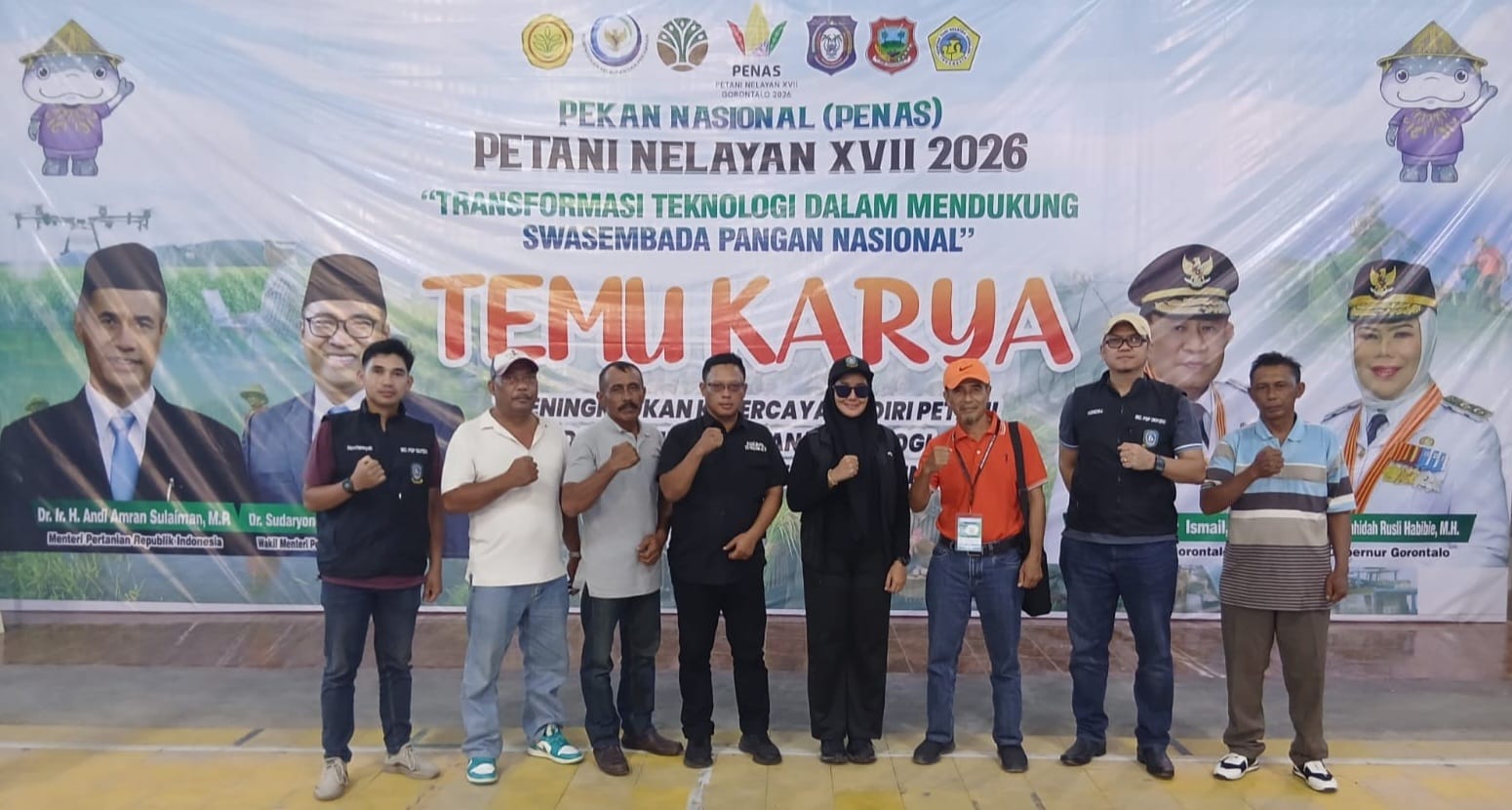 Wapres RI Resmi Buka PENAS XVII di Gorontalo, DKP2KH  Kepri Hadir Bersama Kontingen