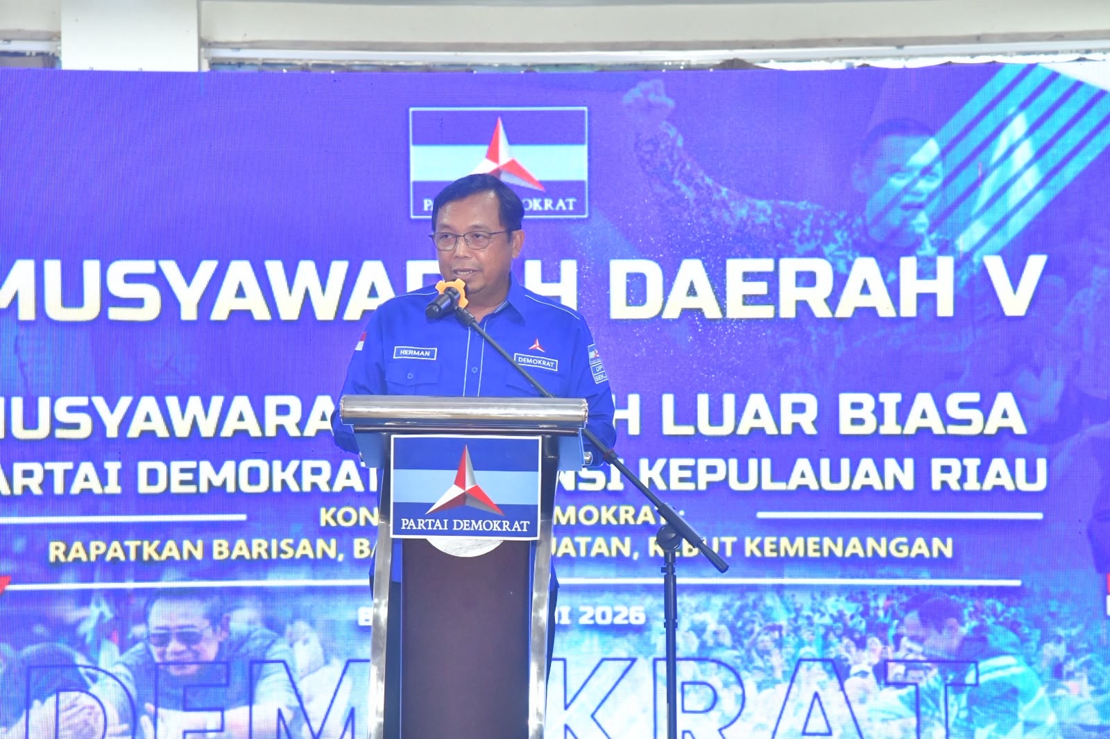 Gubernur Ansar Berharap Partai Demokrat Terus Dukung Pembangunan Kepulauan Riau