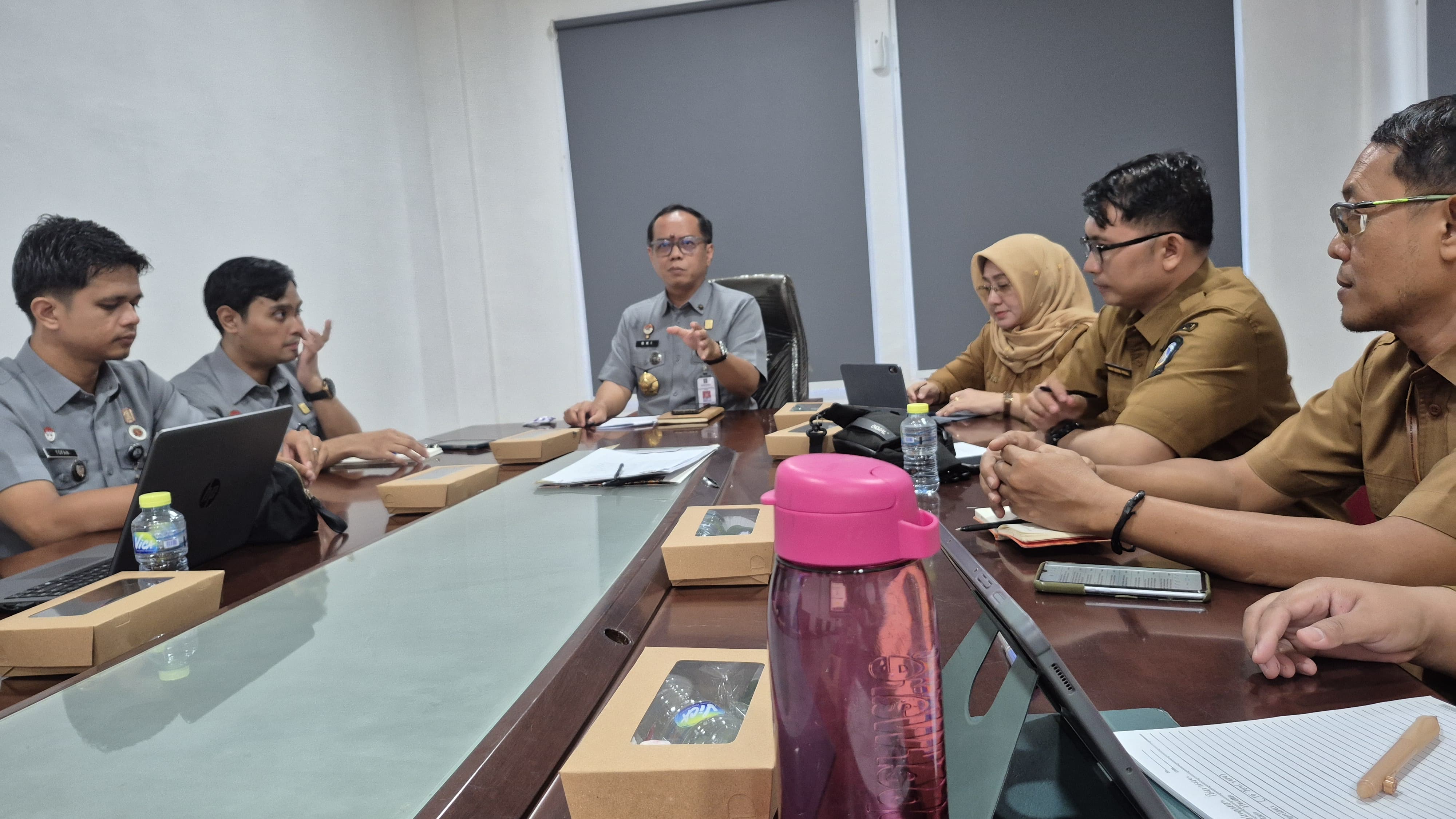 DKP2KH Kepri Ikuti Harmonisasi Ranperda Penyelenggaraan Peternakan dan Kesehatan Hewan di Kanwil Kementerian Hukum Kepri