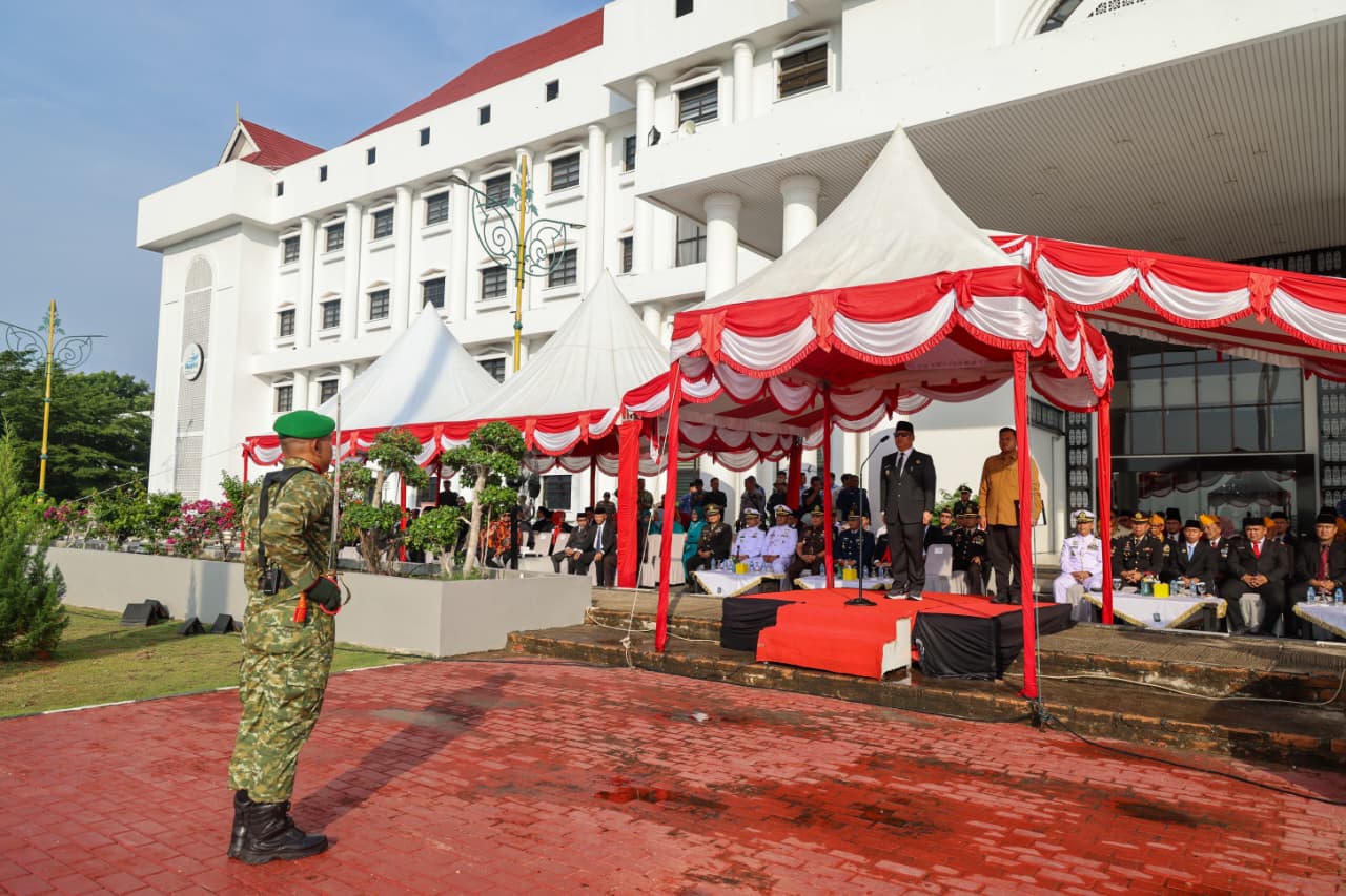 Wagub Nyanyang Pimpin Upacara Hari Lahir Pancasila 2026, Tegaskan Pancasila Fondasi Persatuan dan Perdamaian Dunia