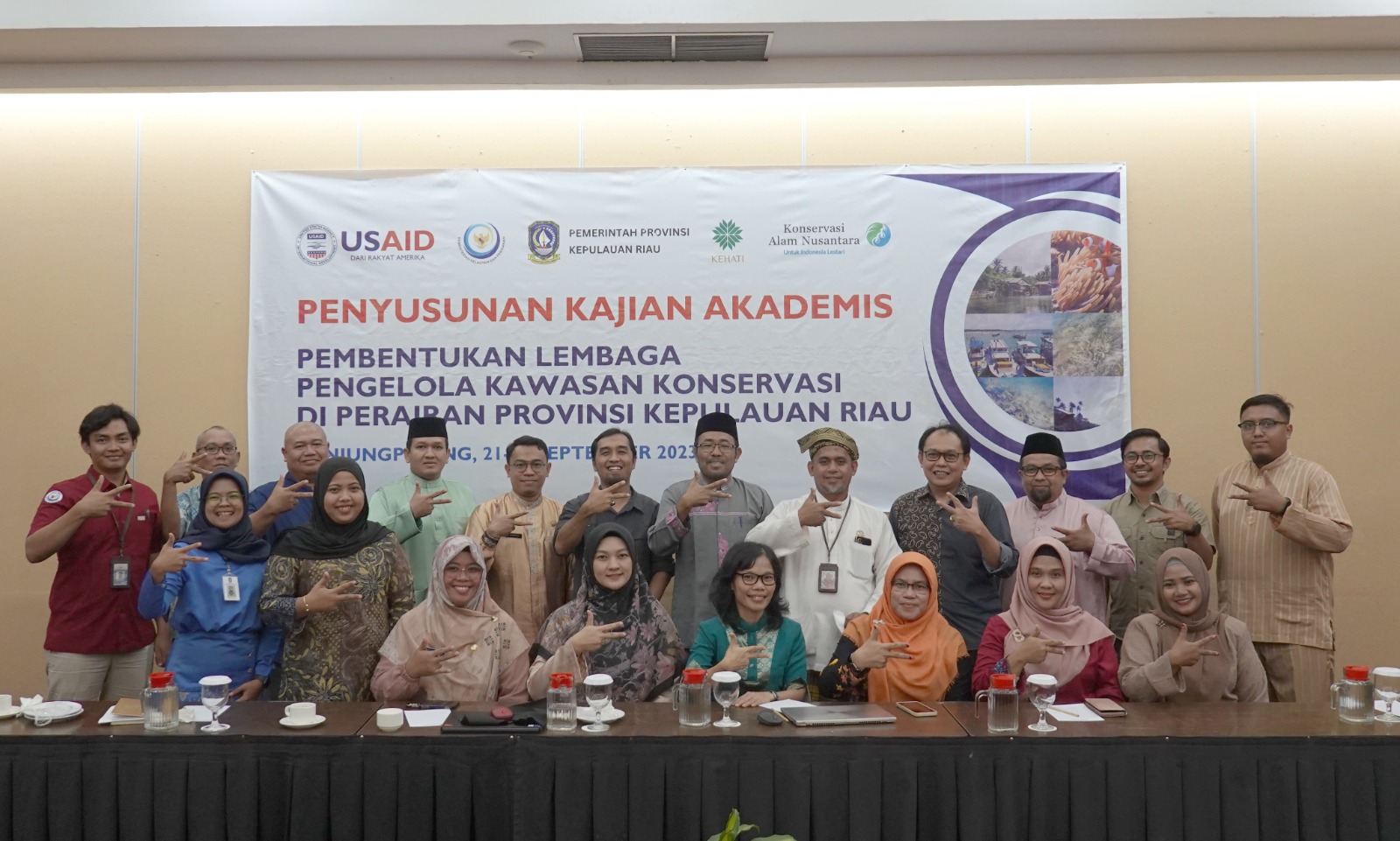 FGD Penyusunan Kajian Akademis Pembentukan Lembaga Pengelola Kawasan Konservasi di Perairan Provinsi Kepulauan Riau