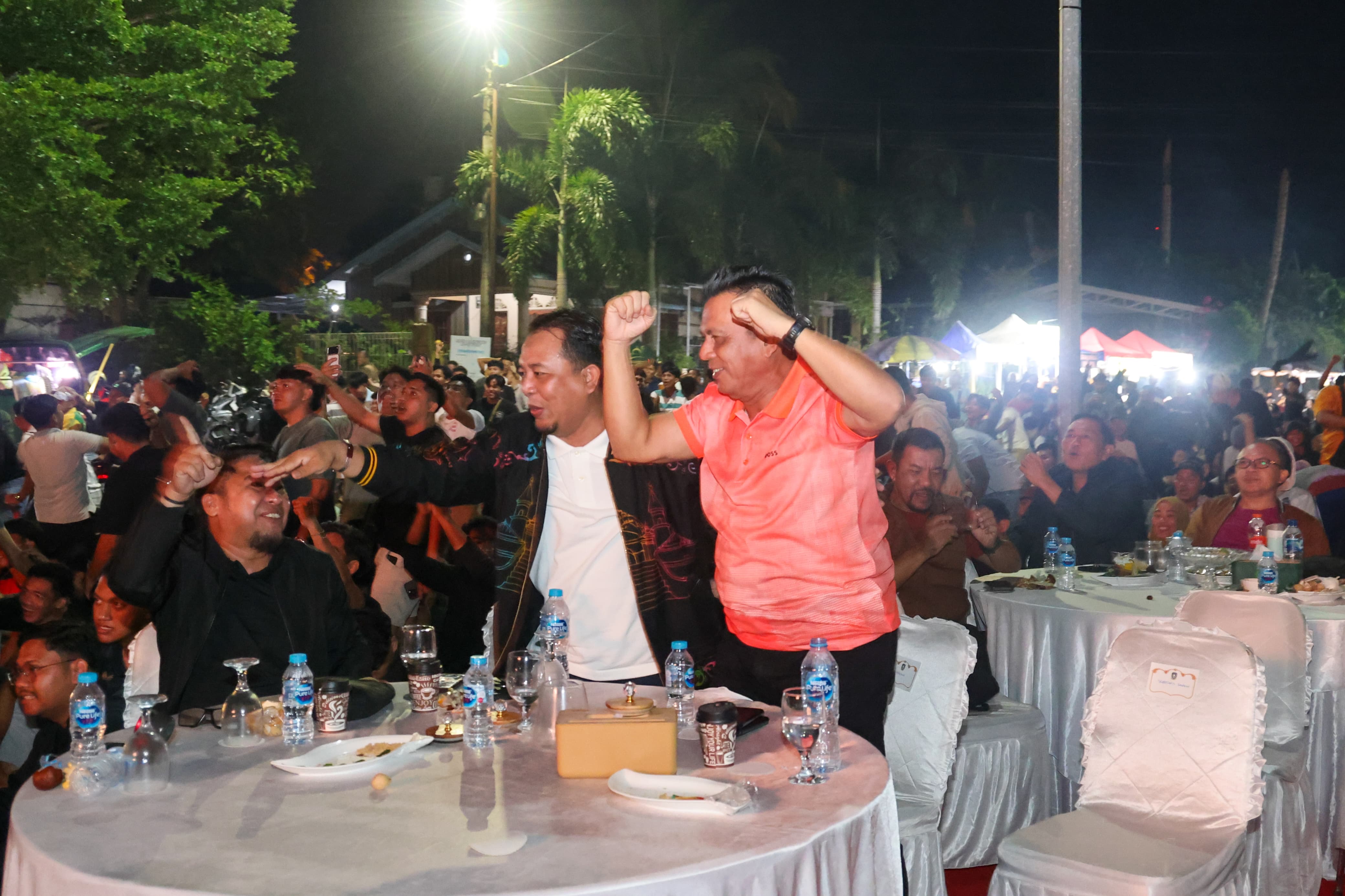 Antusiasme Warga Meriahkan Nobar Final Piala Dunia 2026 Bersama Gubernur Ansar Ahmad