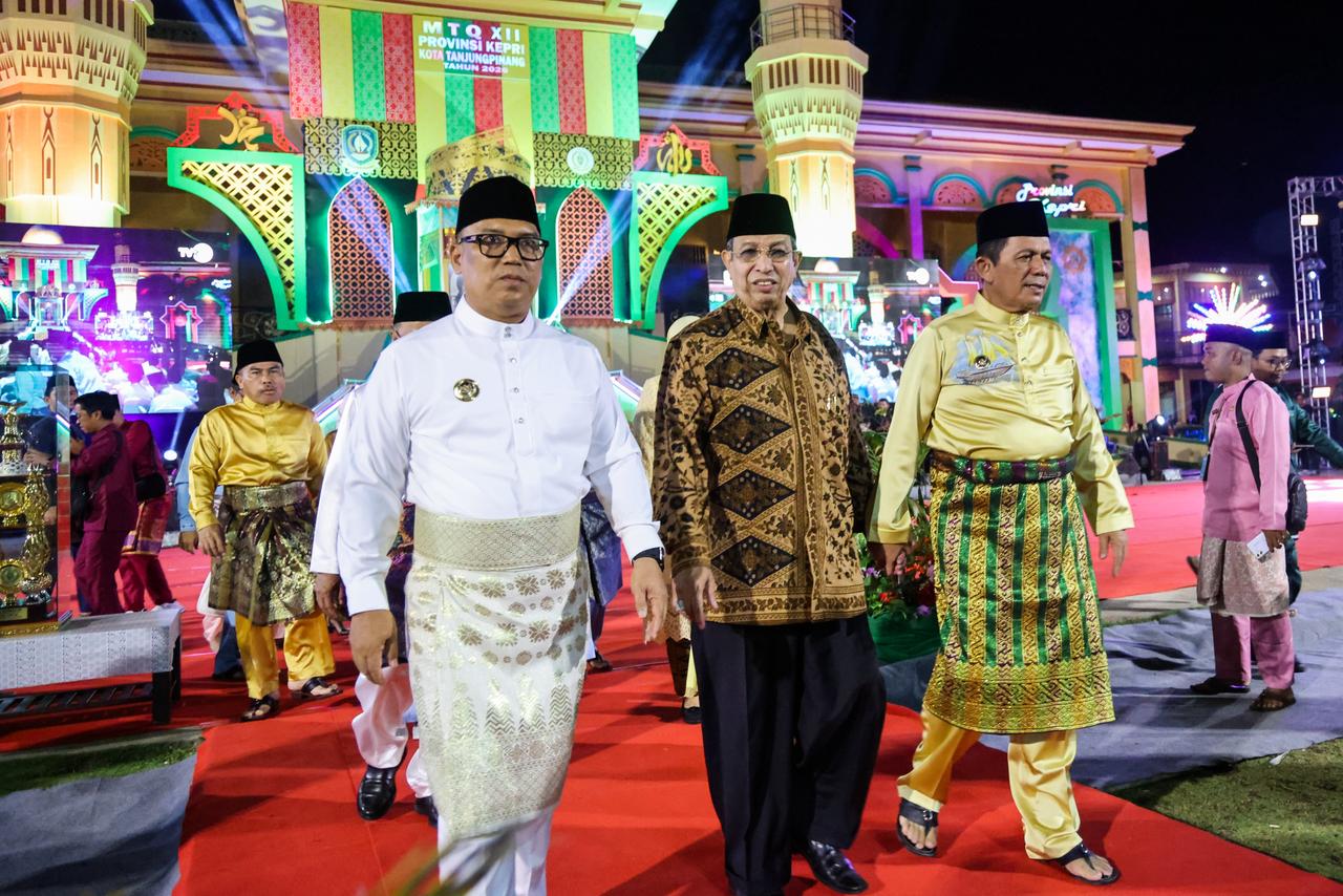 MTQ XII Kepri Resmi Dibuka Oleh Gubernur, 370 Qori & Qori’ah Terbaik Siap Berlomba