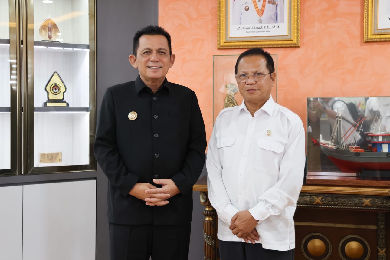 Gubernur Ansar Terima Silaturahmi Ketua Pengadilan Tinggi Kepri Jelang Pindah Tugas