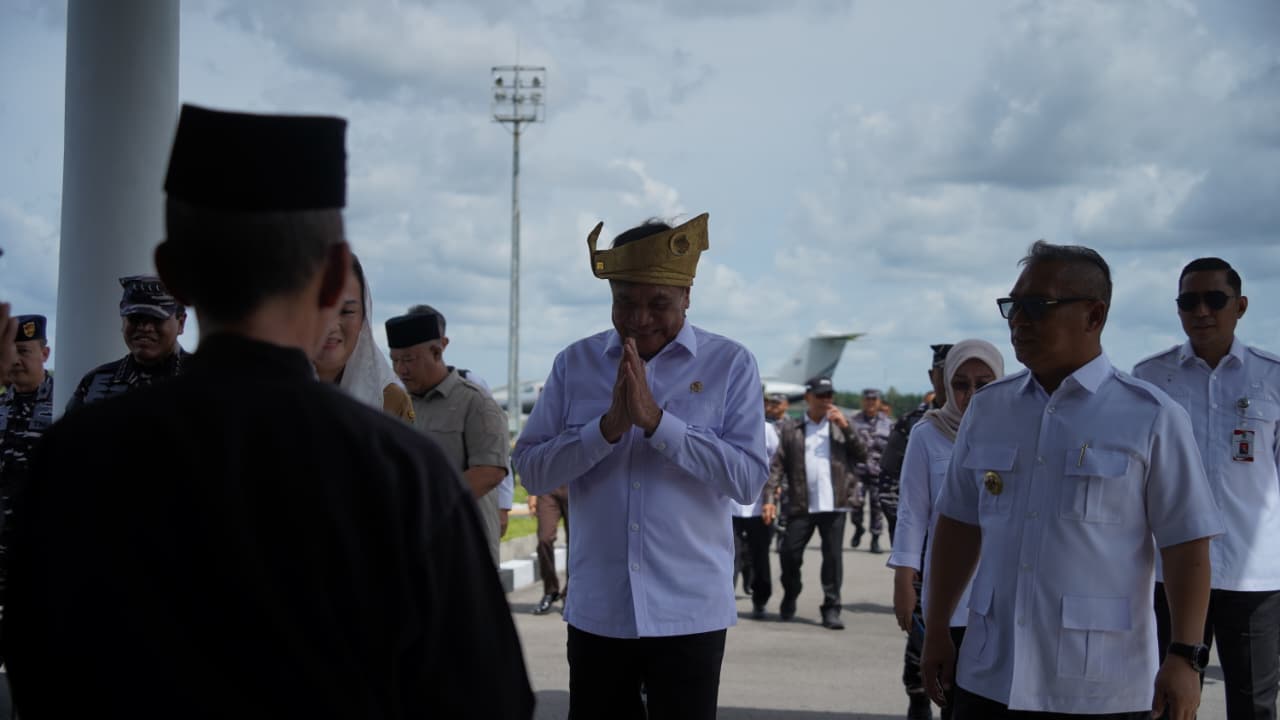 Wagub Nyanyang Sambut Kunjungan Kerja Menko Polkam di Natuna