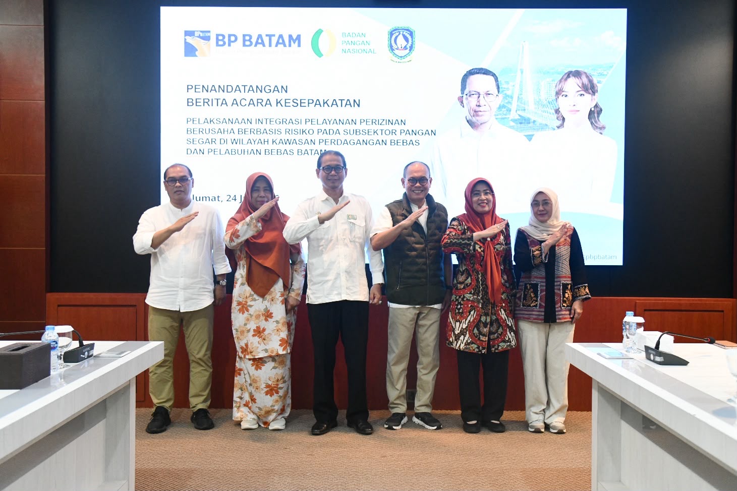 Pemprov Kepri Dukung Integrasi Perizinan Pangan Segar untuk Percepat Pelayanan Berusaha