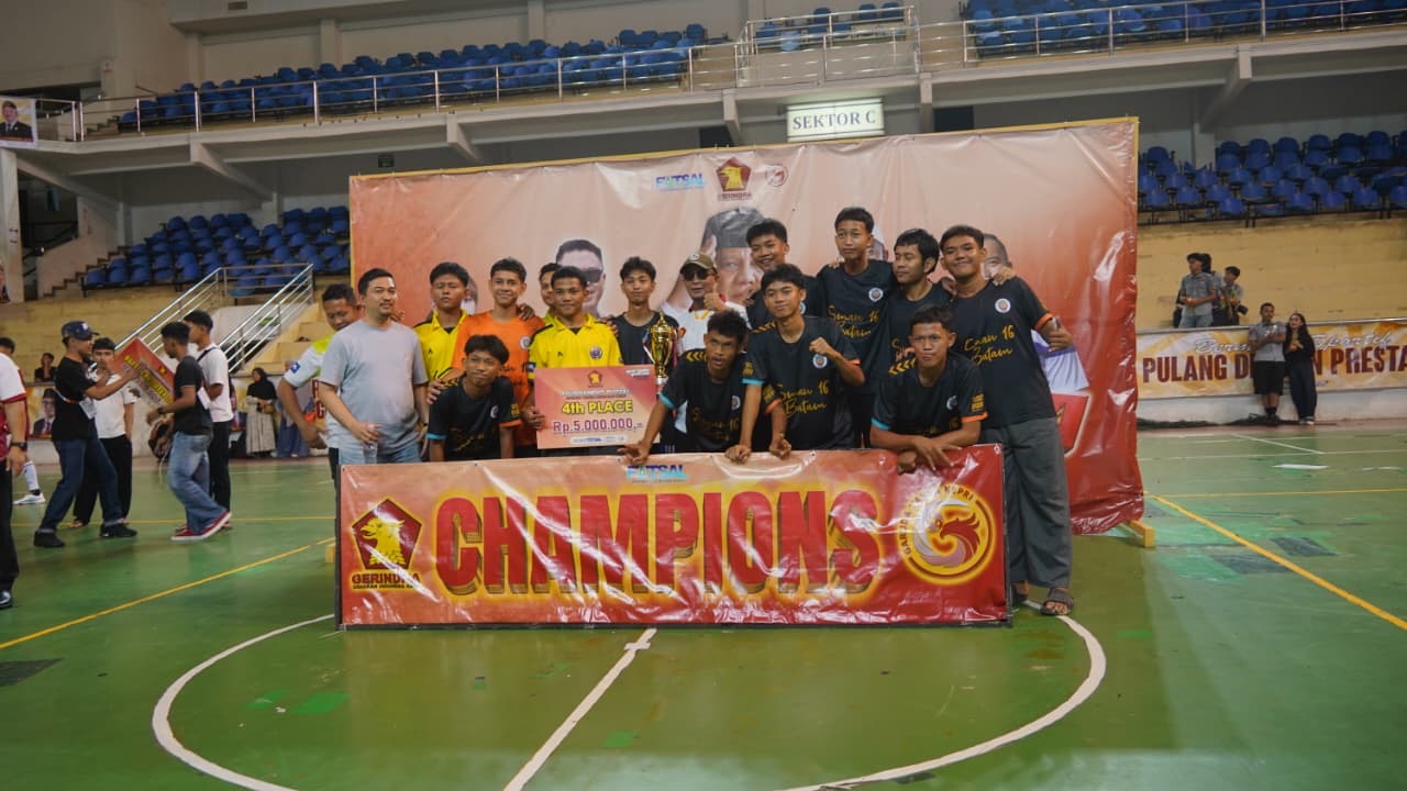 Wagub Kepri Tutup Garuda Yaksa Cup 2026, SMA Negeri 5 Batam Raih Gelar Juara