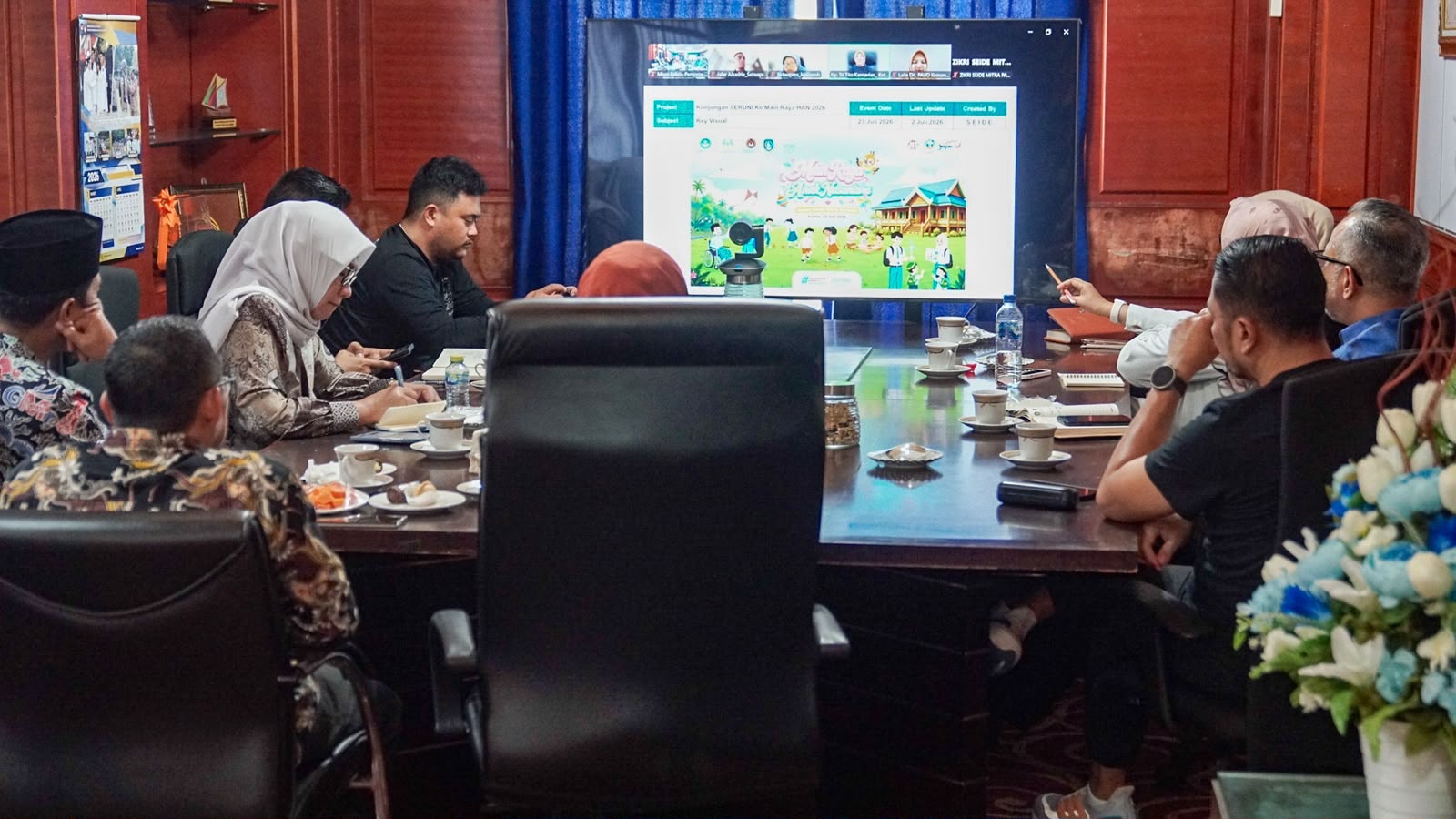 Sekda Misni Pastikan Pemprov Kepri Siap Sambut Kunjungan SERUNI KMP