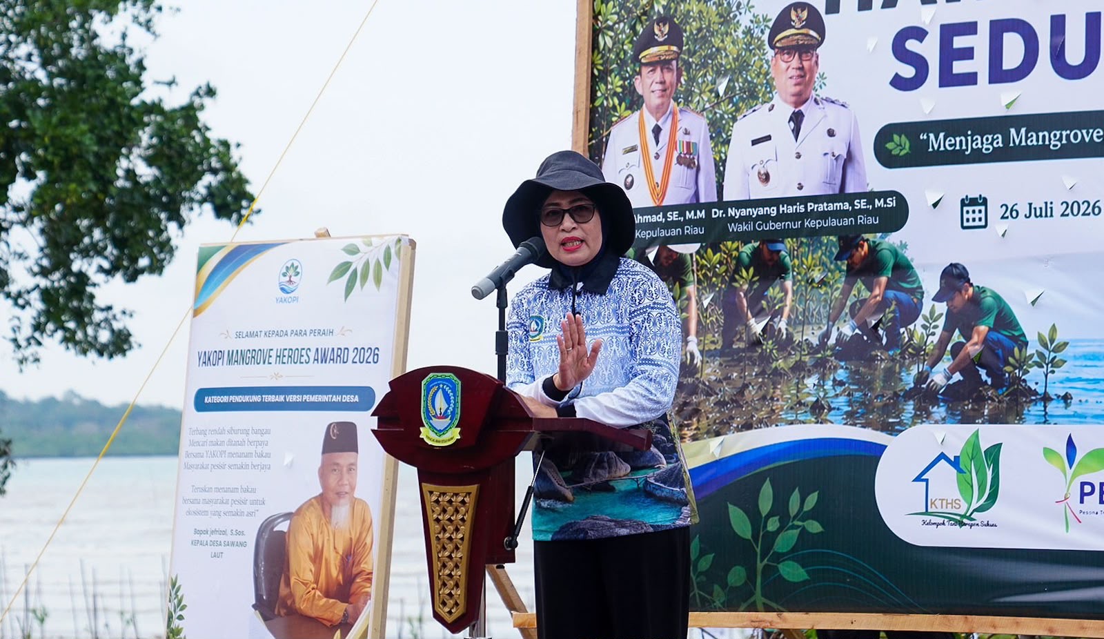 Peringatan Hari Mangrove Sedunia 2026 Sekda Misni : Perkuat Komitmen Jaga Kelestarian Ekosistem Mangrove