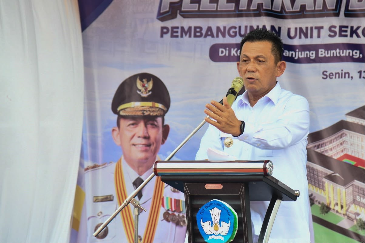 Pemprov Kepri Bangun 2 SMK Baru di Kota Batam, Gubernur Ansar Lakukan Peletakan Batu Pertama