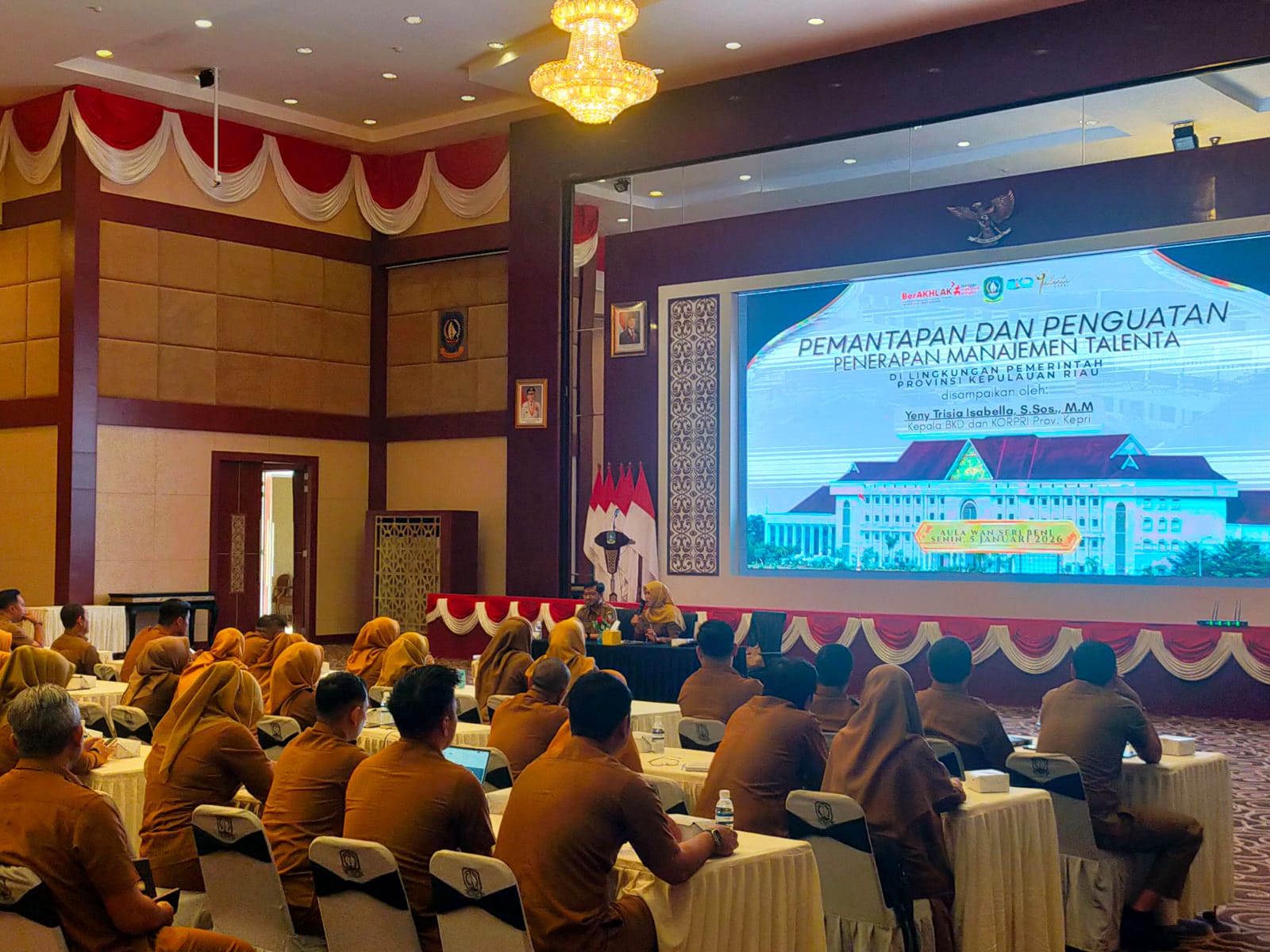 BKAD Kepri Gelar Sosialisasi Manajemen Talenta PNS, Perkuat Sistem Merit Aparatur