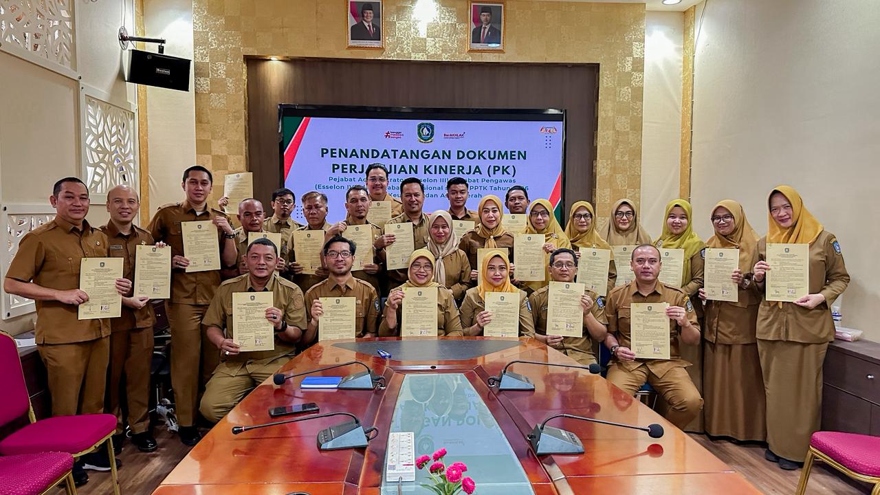 BKAD Kepri Gelar Penandatanganan Perjanjian Kinerja Tahun 2026, Perkuat Komitmen Capaian Target