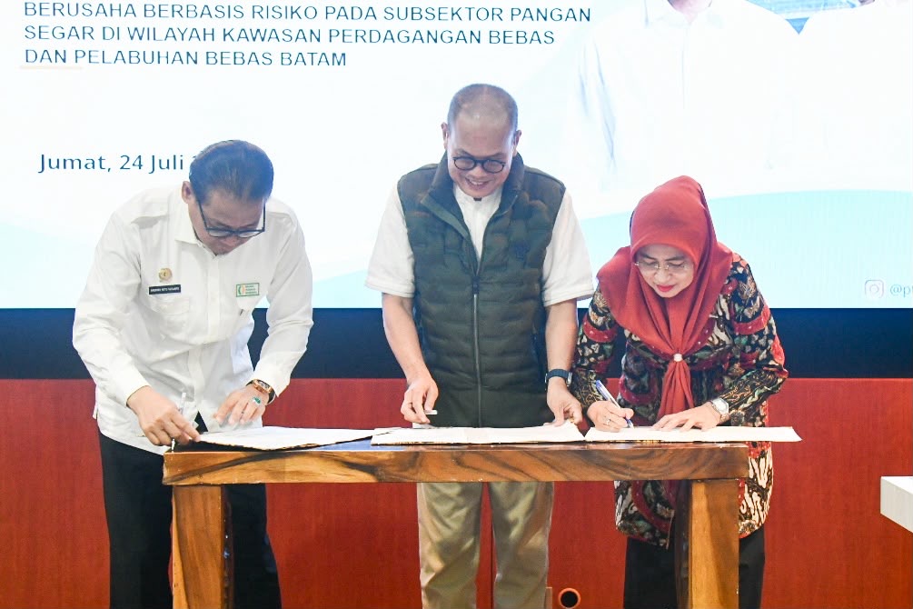 Pemprov Kepri Dukung Integrasi Perizinan Pangan Segar untuk Percepat Pelayanan Berusaha