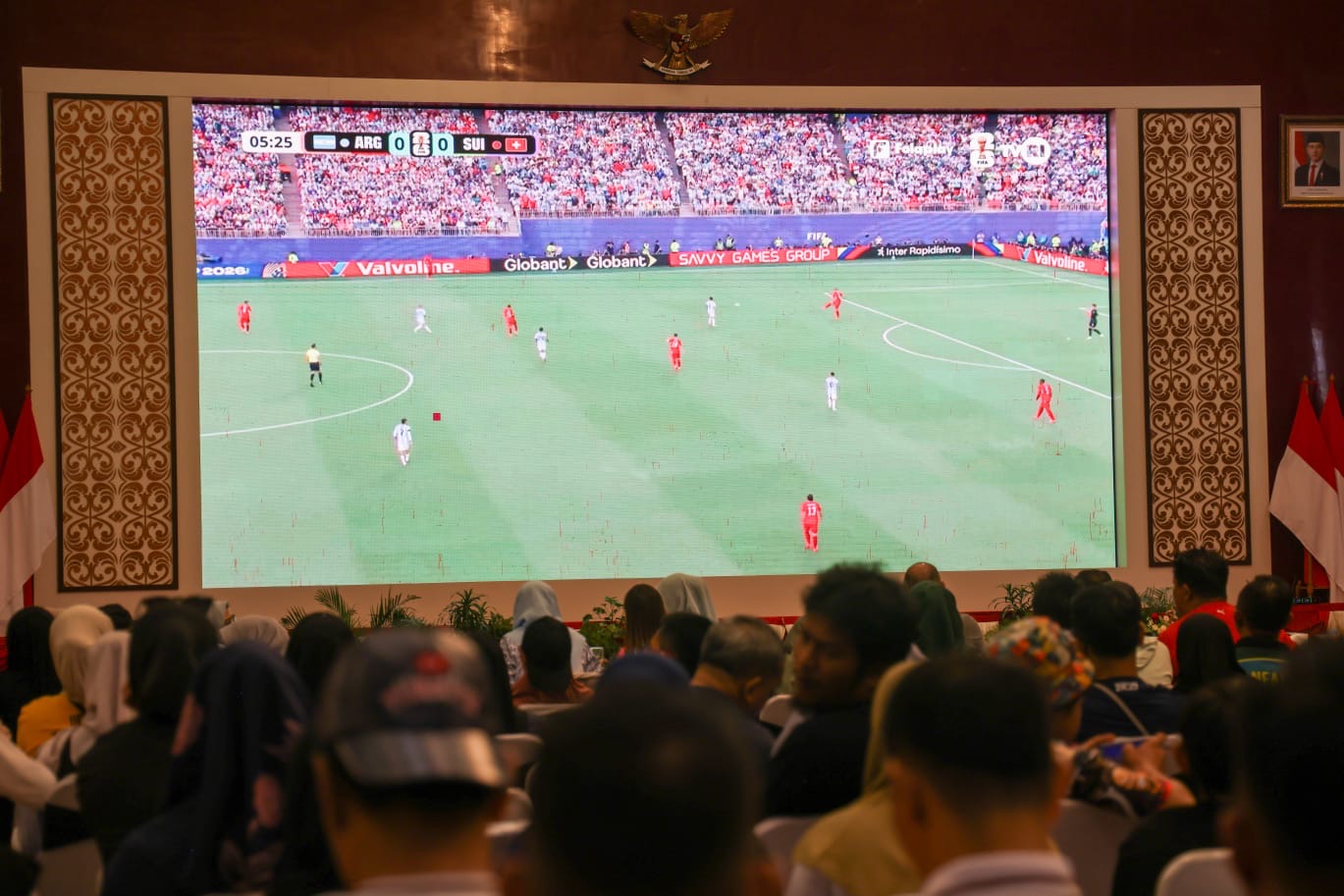 Pemprov Kepri Gelar Nobar Bola Gembira Piala Dunia 2026 Bersama Masyarakat, Perkuat Kebersamaan dan Gerakkan Ekonomi Lokal