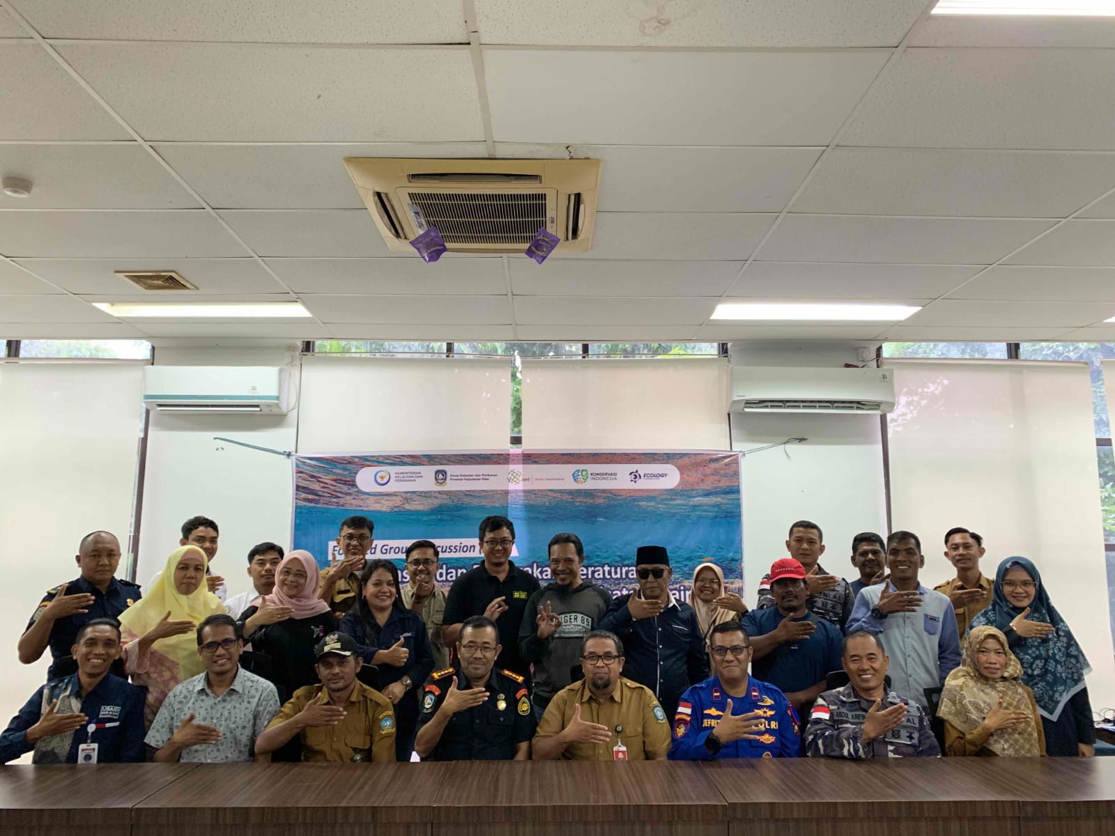 FGD Pengawasan dan Penegakan Peraturan di Kawasan Konservasi Taman Wisata Perairan Timur Pulau Bintan, Provinsi Kepulauan Riau