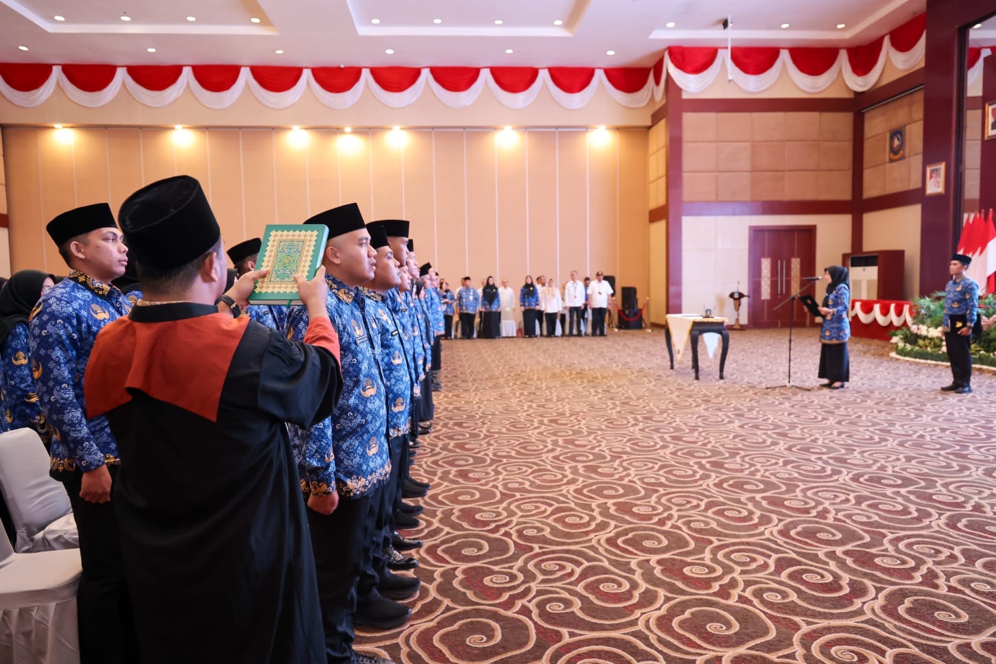 79 PNS dan 105 Pejabat Fungsional Pemprov Kepulauan Riau Dilantik