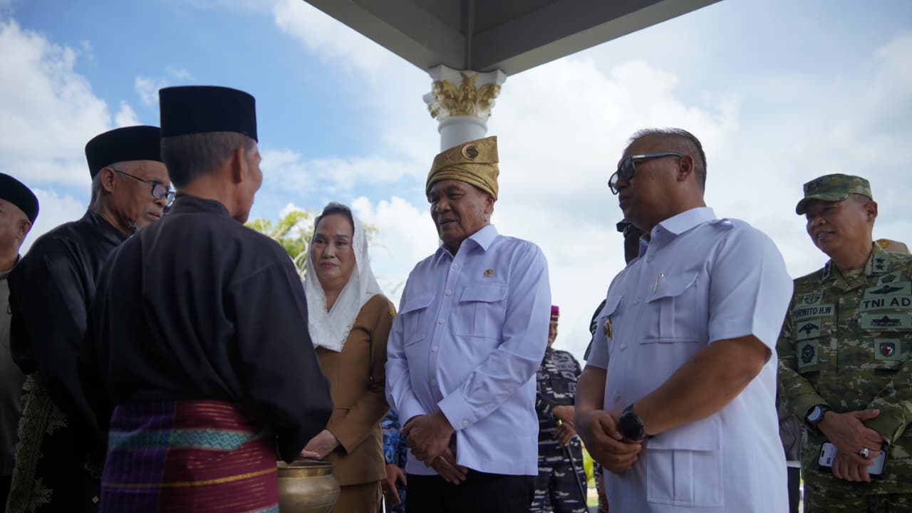 Wagub Nyanyang Sambut Kunjungan Kerja Menko Polkam di Natuna