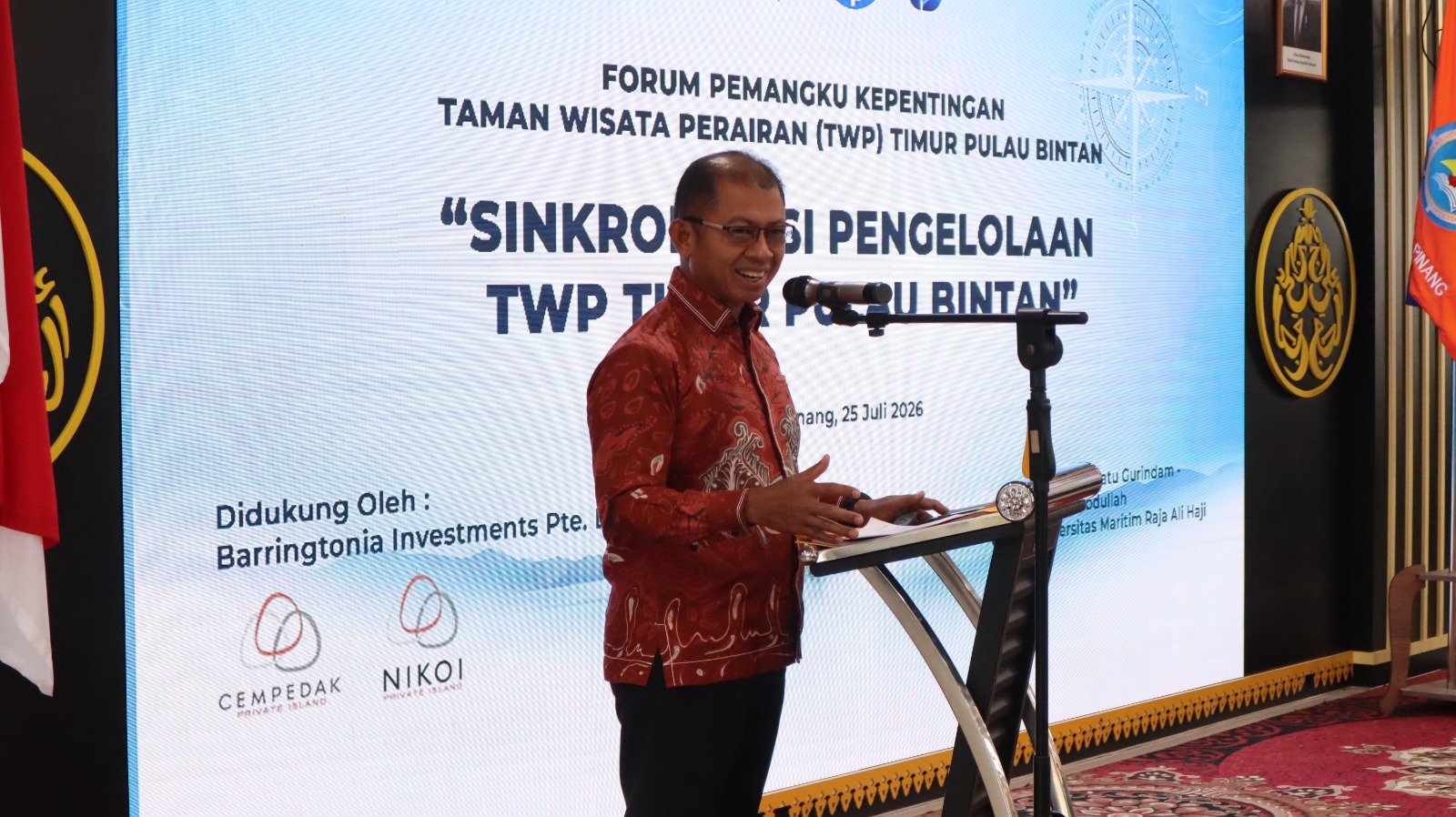 Pemprov Kepri Perkuat Sinergi Pengelolaan TWP Timur Pulau Bintan Berkelanjutan