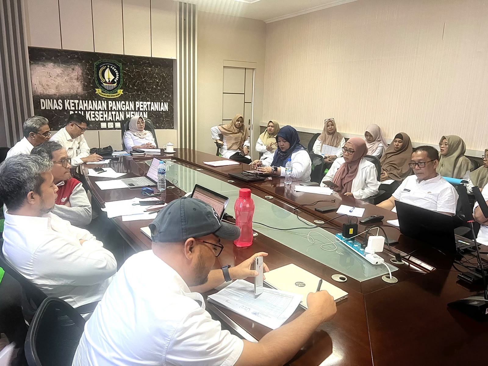 Rapat Evaluasi Pelaksanaan Kegiatan APBN dan  APBD Tahun Anggaran 2026 Periode Juli, DKP2KH Kepri Perkuat Komitmen terhadap Kinerja dan Serapan Anggaran