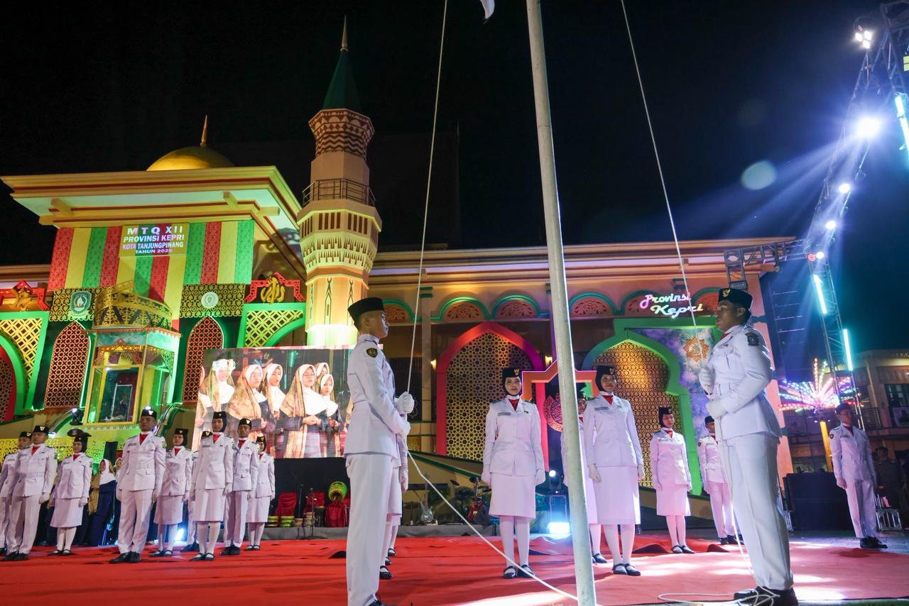 MTQ XII Kepri Resmi Dibuka Oleh Gubernur, 370 Qori & Qori’ah Terbaik Siap Berlomba