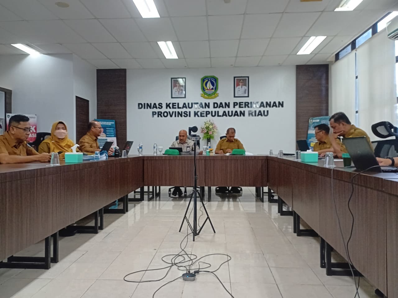 DKP Prov Kepri Gelar Rapat Pemantapan Data Usulan Kampung Nelayan Merah Putih Tahun 2026