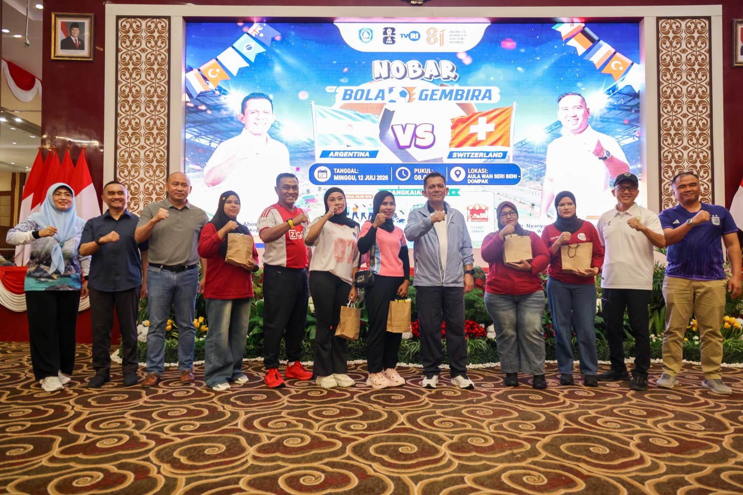 Pemprov Kepri Gelar Nobar Bola Gembira Piala Dunia 2026 Bersama Masyarakat, Perkuat Kebersamaan dan Gerakkan Ekonomi Lokal