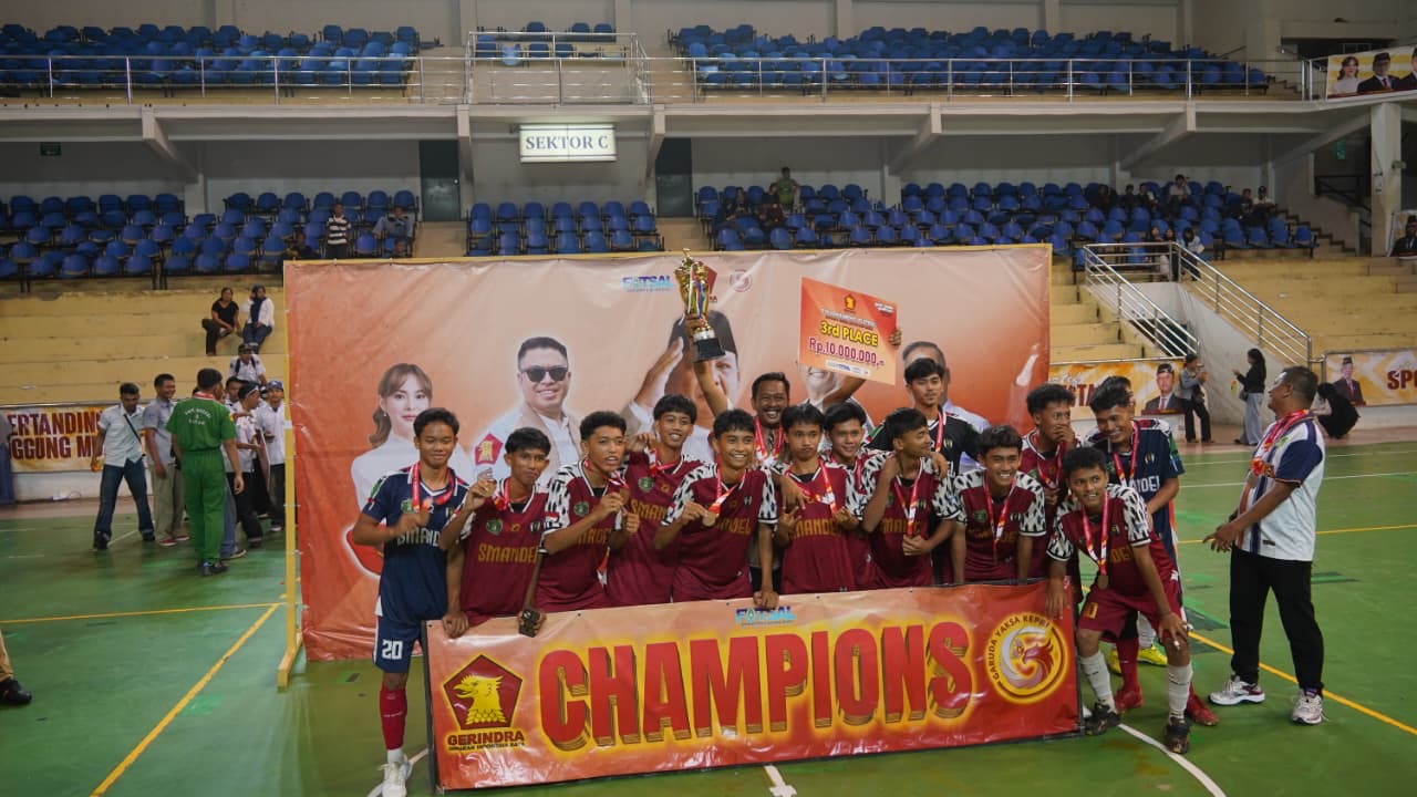 Wagub Kepri Tutup Garuda Yaksa Cup 2026, SMA Negeri 5 Batam Raih Gelar Juara