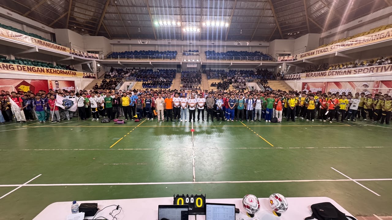 Wagub Nyanyang Buka Garuda Yaksa Cup 2026, Dorong Lahirnya Atlet Futsal Berprestasi Kepri